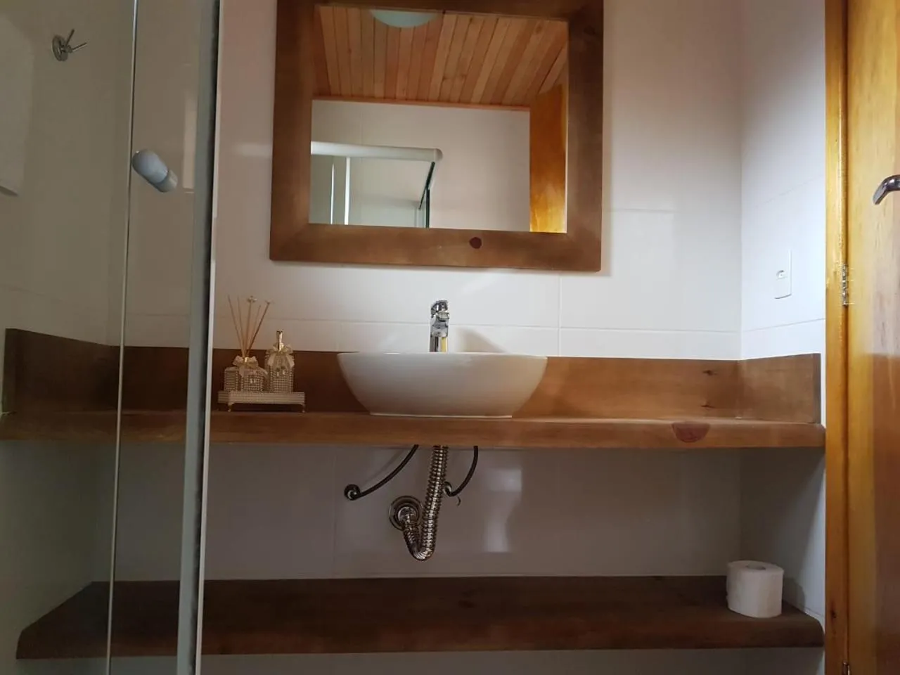 Bathroom in Pousada Vila dos Butias