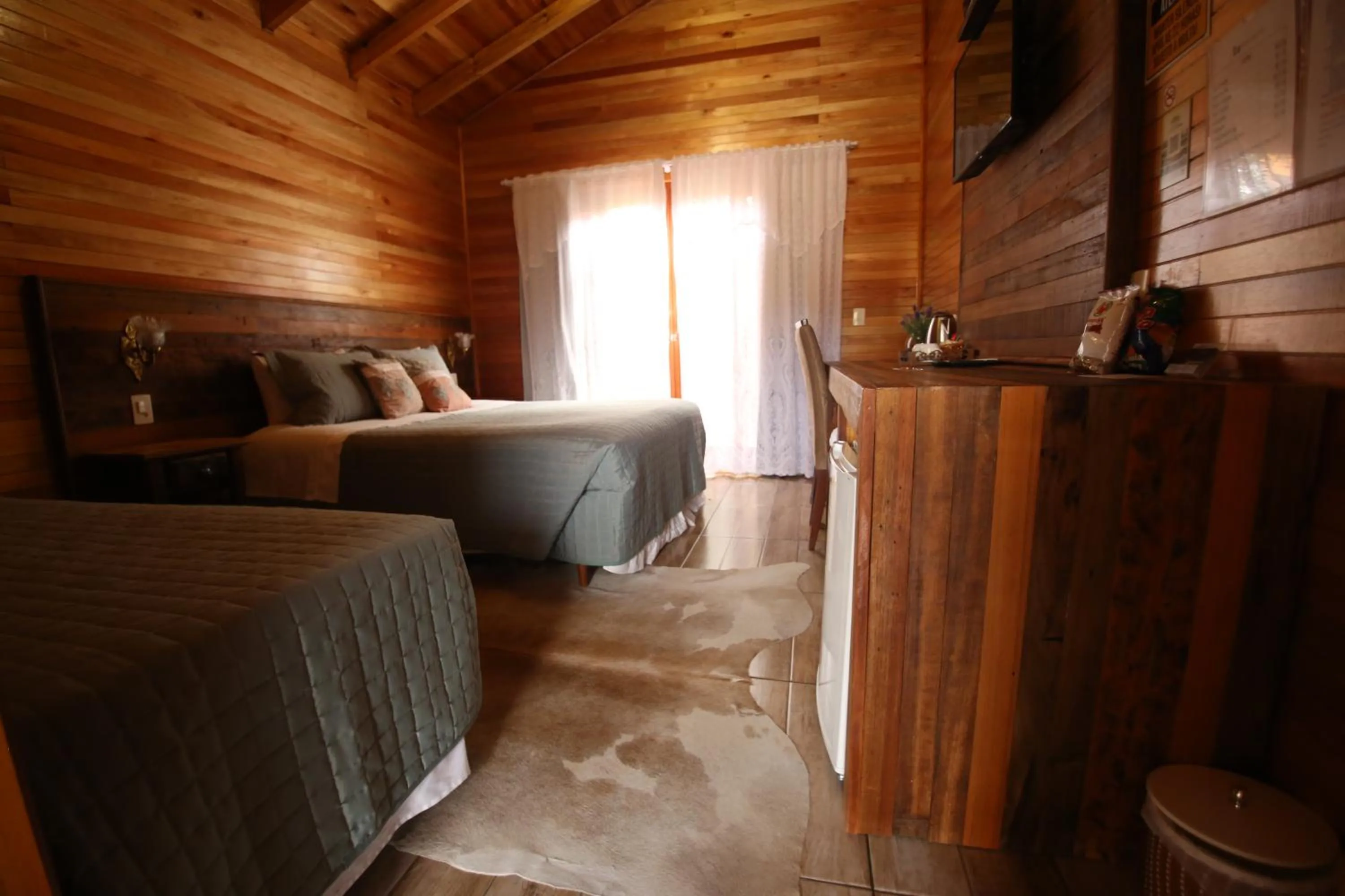 Bed in Pousada Vila dos Butias