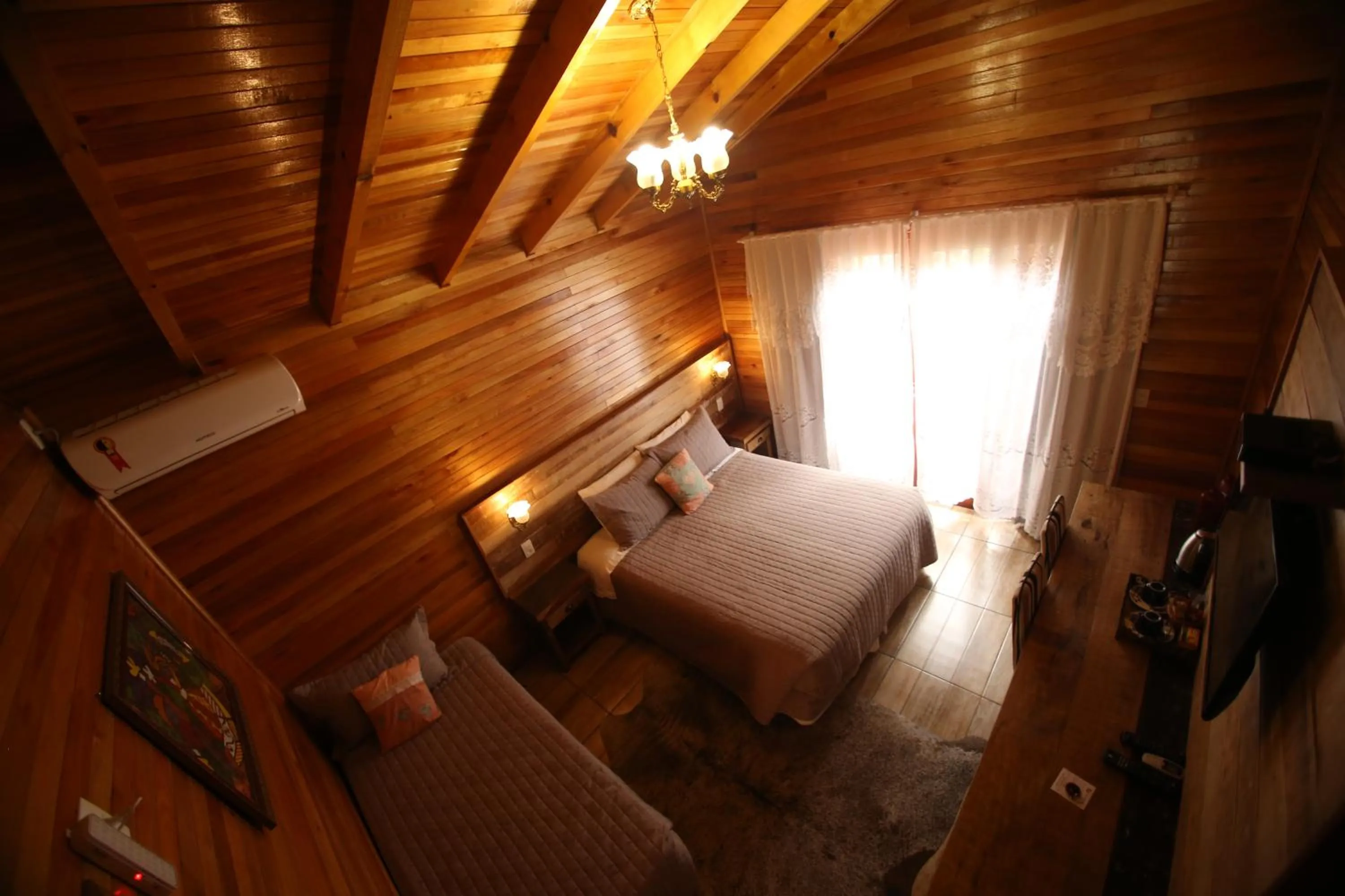 Bed in Pousada Vila dos Butias