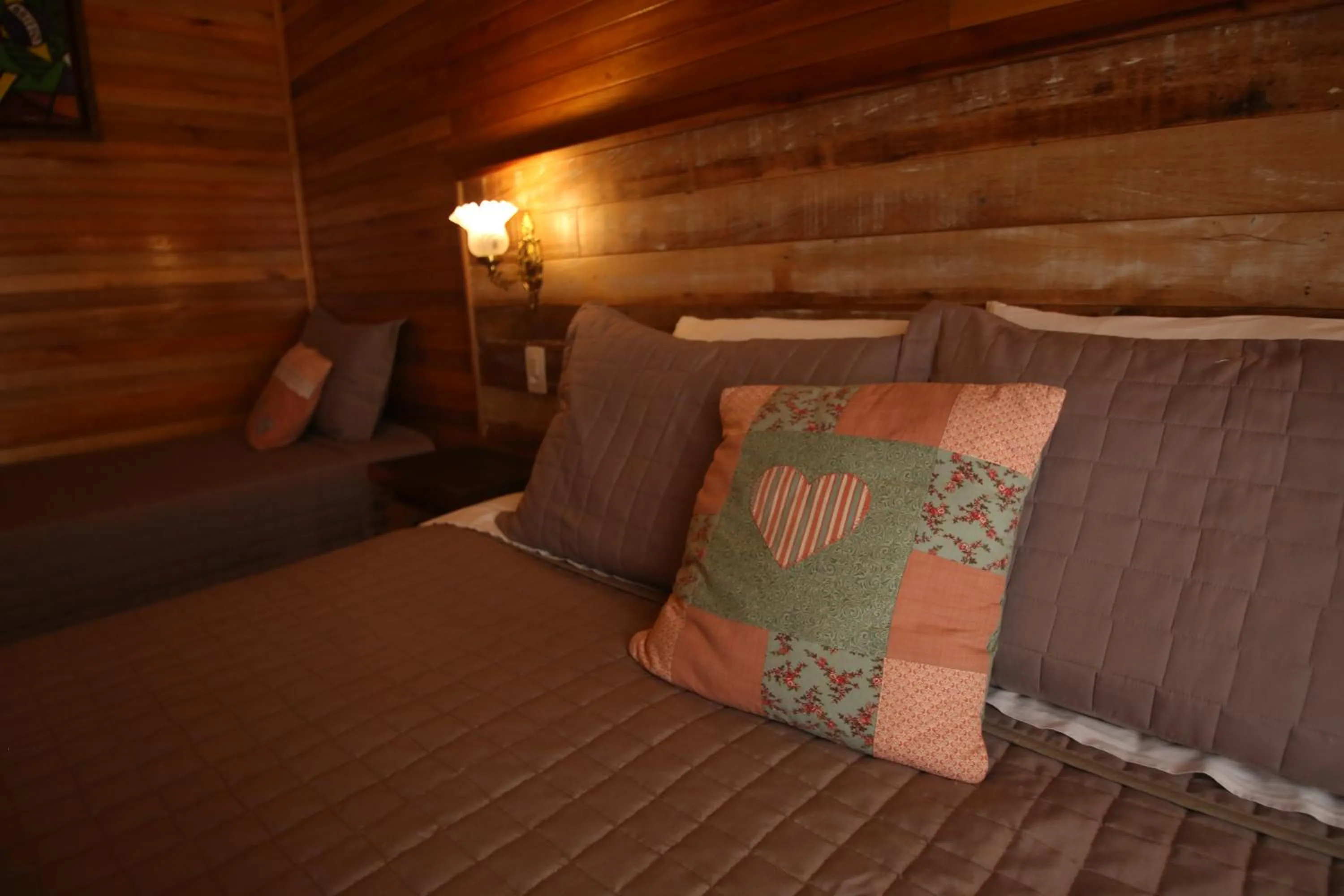 Bed in Pousada Vila dos Butias