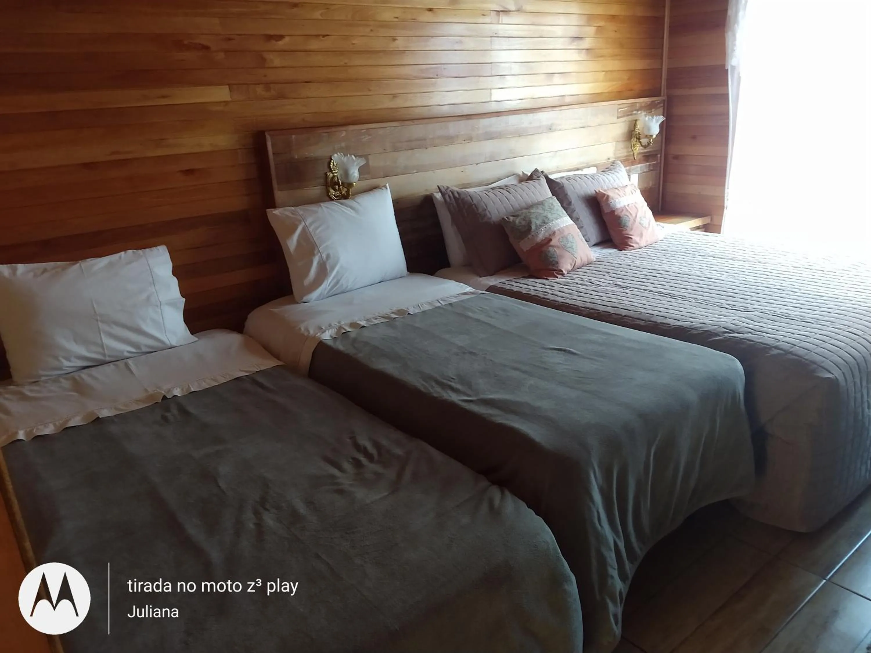 Bed in Pousada Vila dos Butias