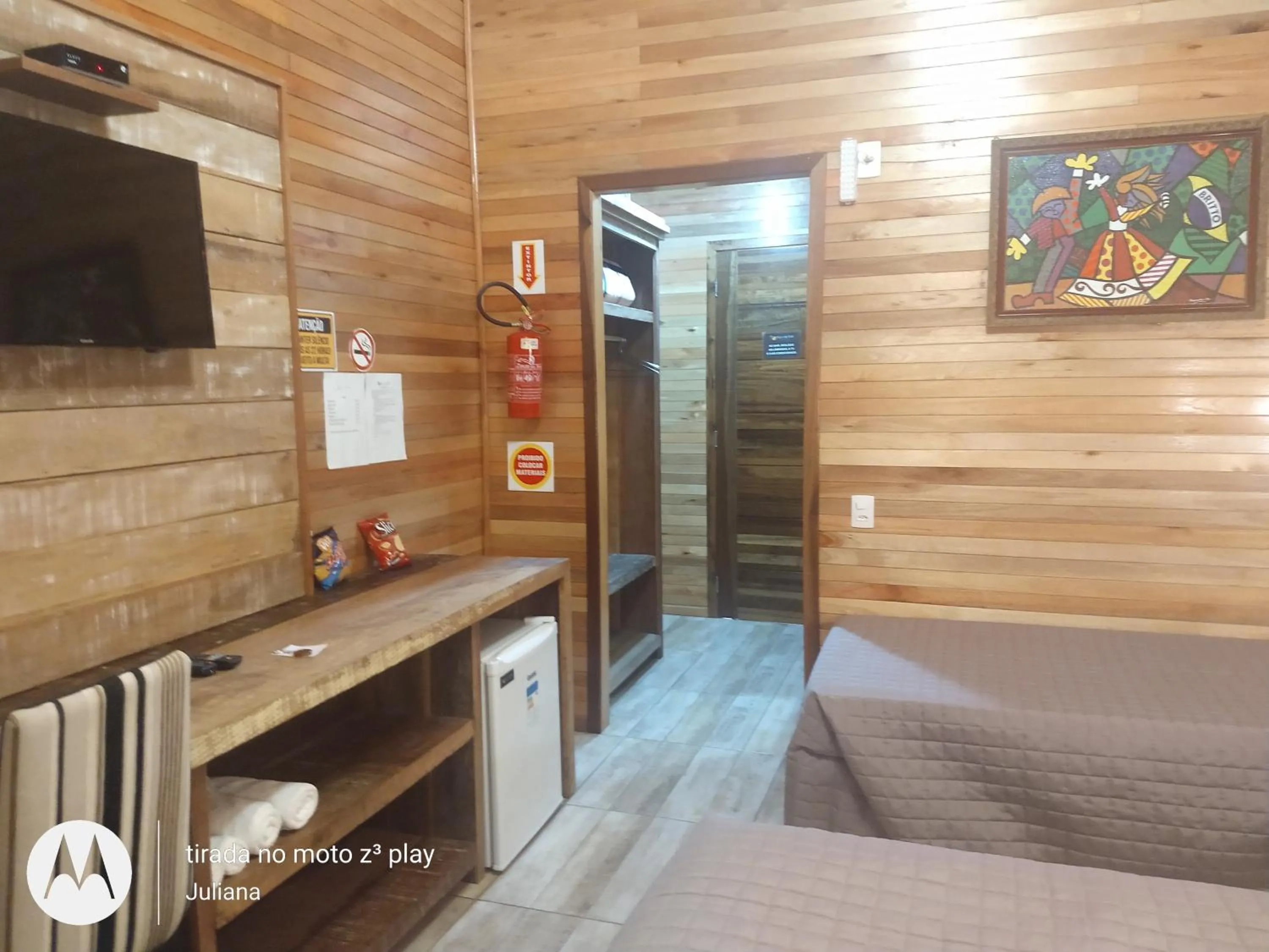 Bedroom in Pousada Vila dos Butias