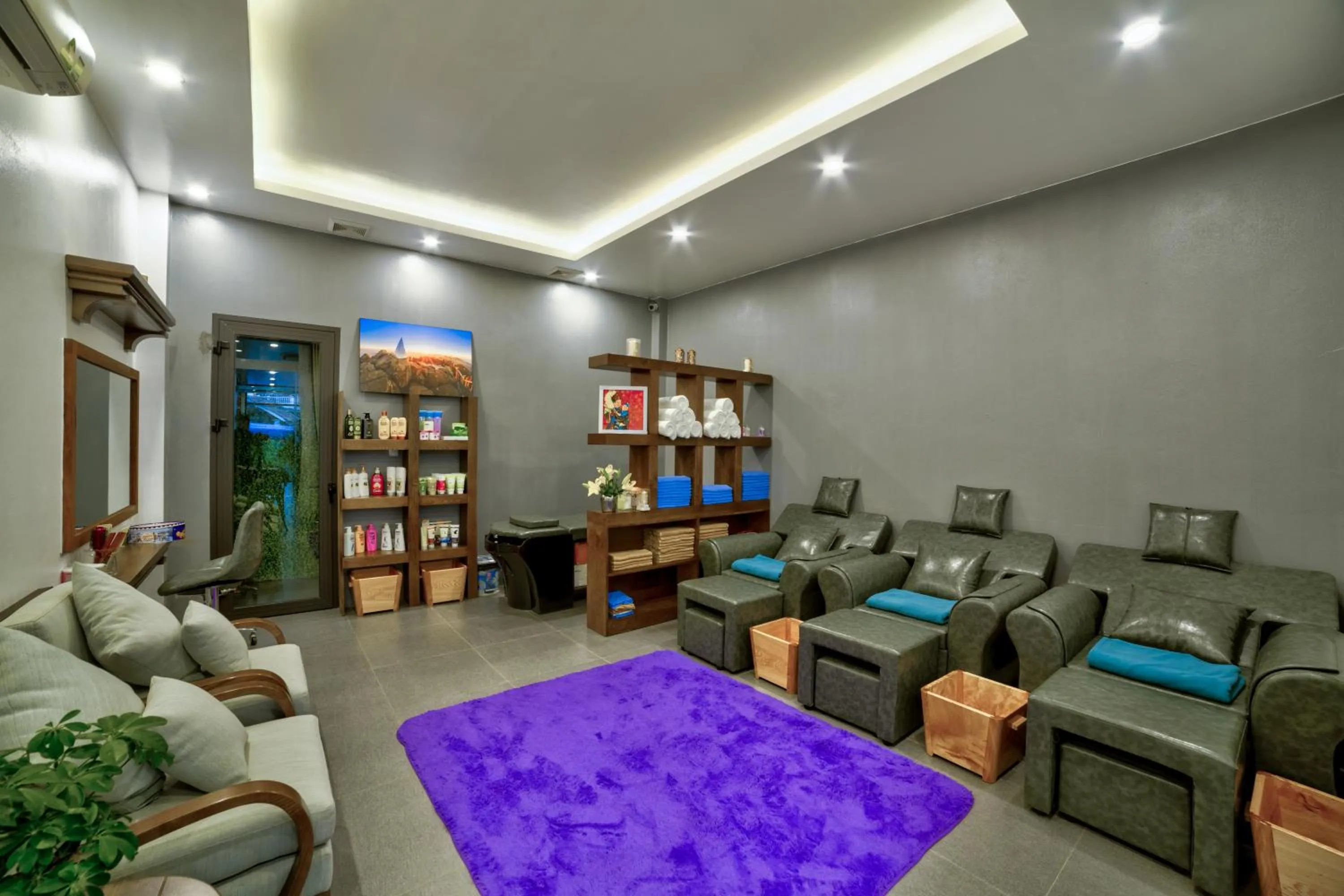 Spa and wellness centre/facilities in Lustig Hostel