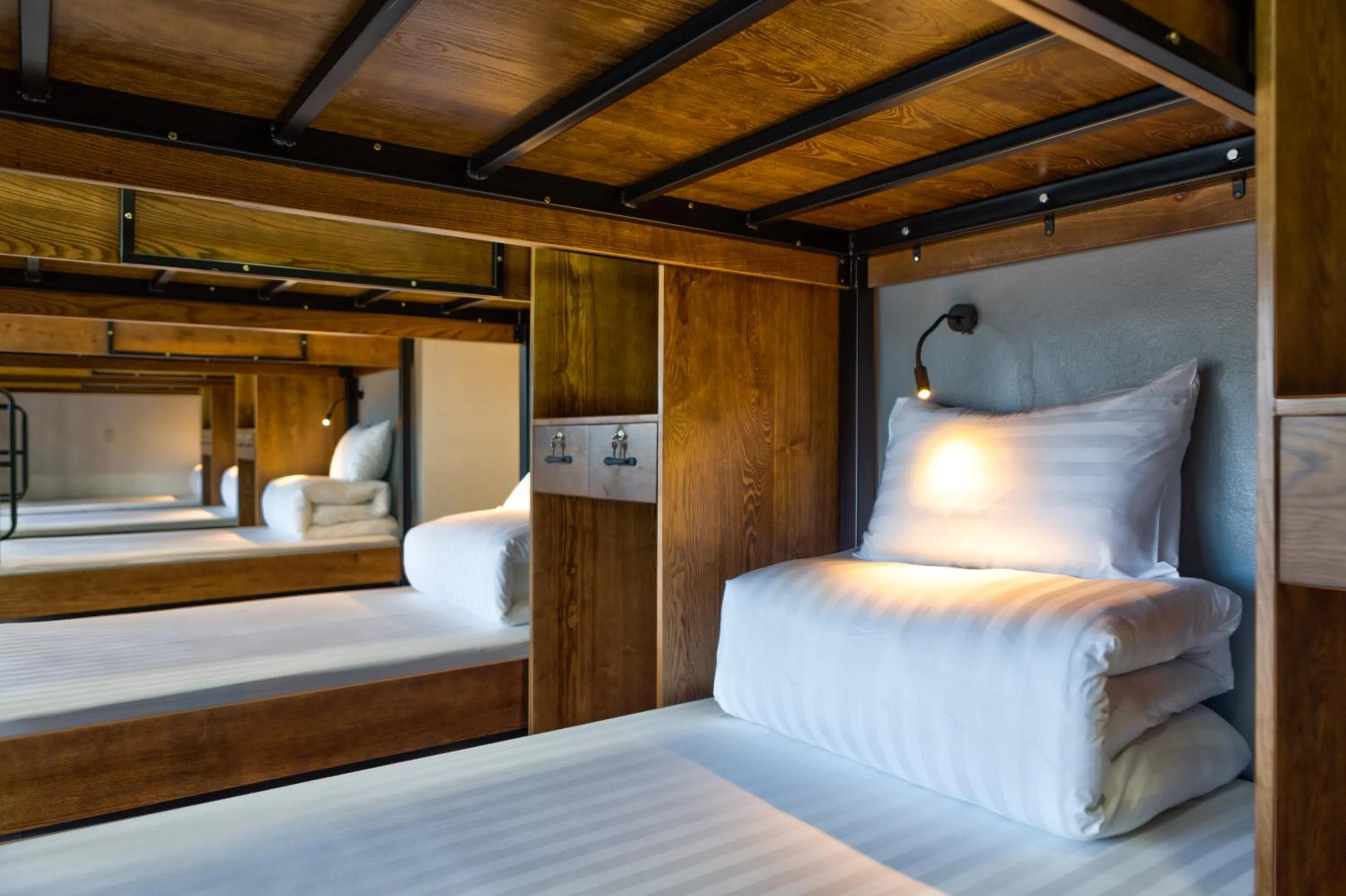 bunk bed in Lustig Hostel