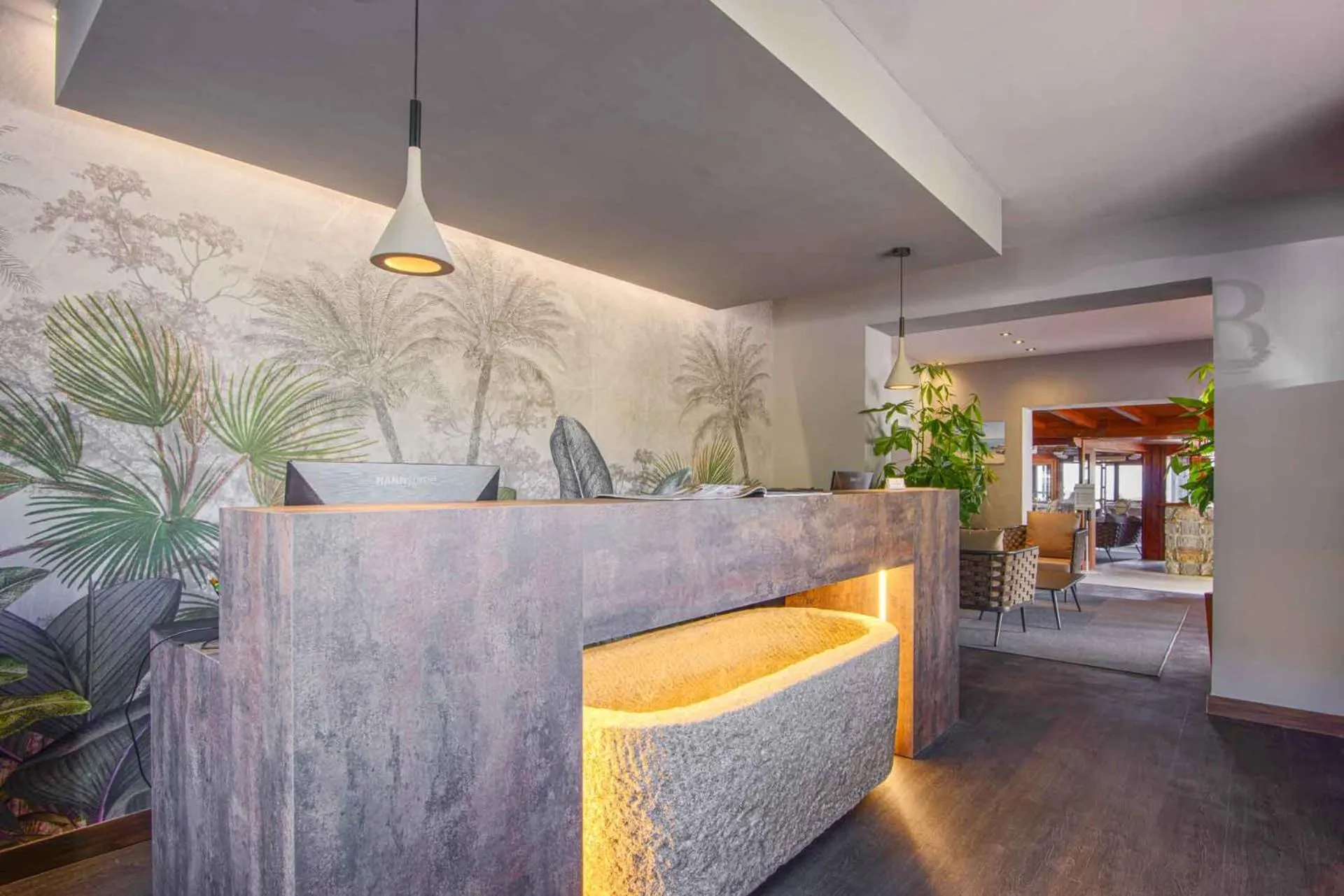 Lobby or reception in Hotel Baia Imperiale