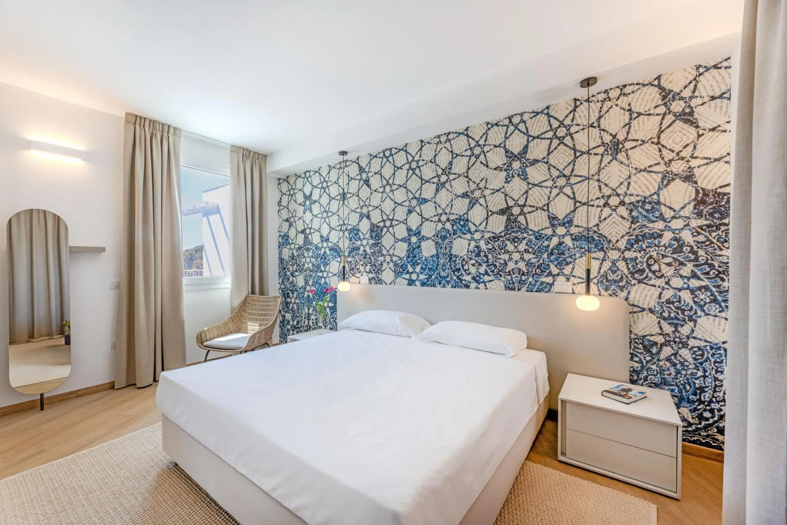 Bed in Hotel Baia Imperiale