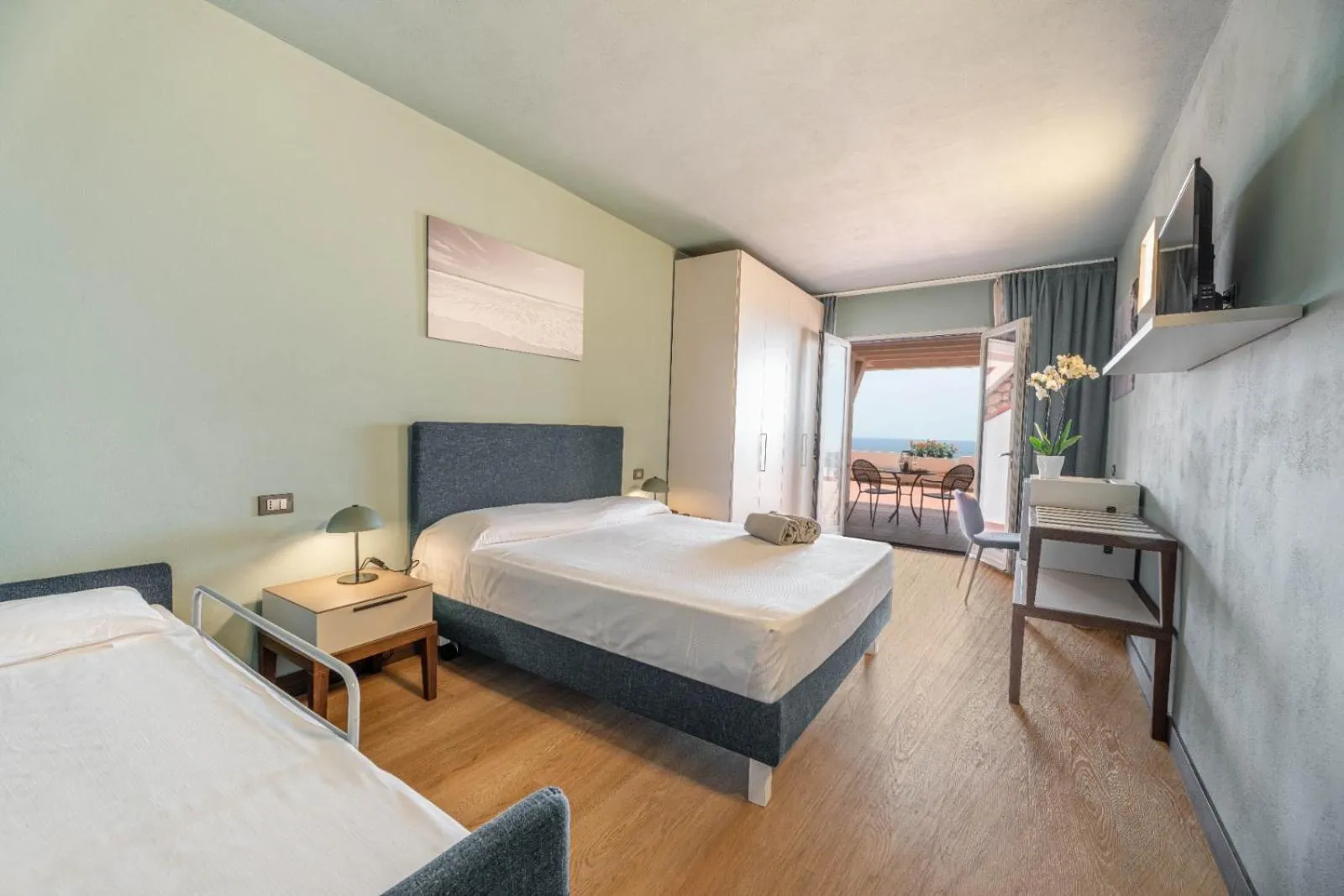 Bedroom, Bed in Hotel Baia Imperiale