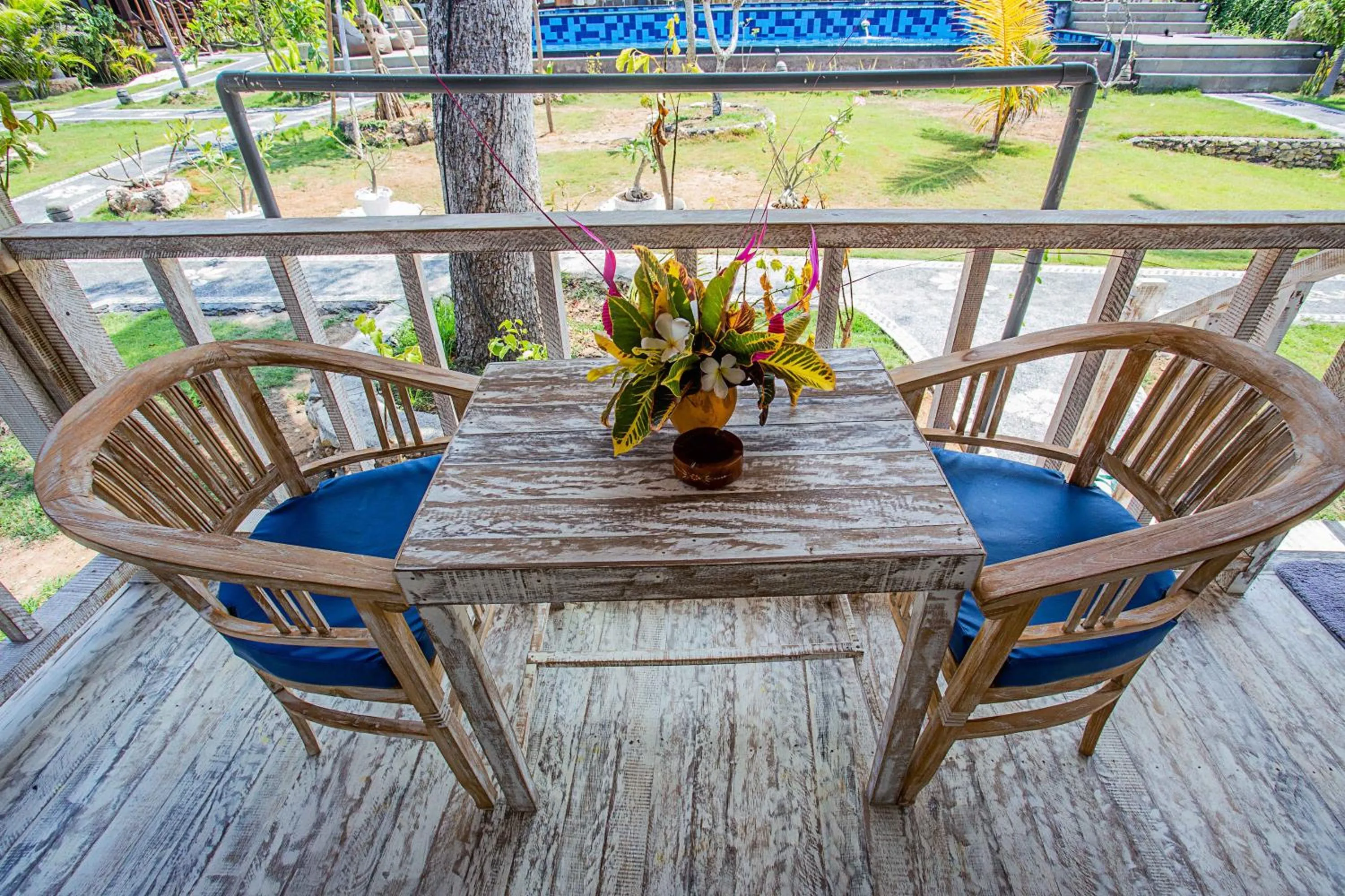 Balcony/Terrace in D'Coin Lembongan