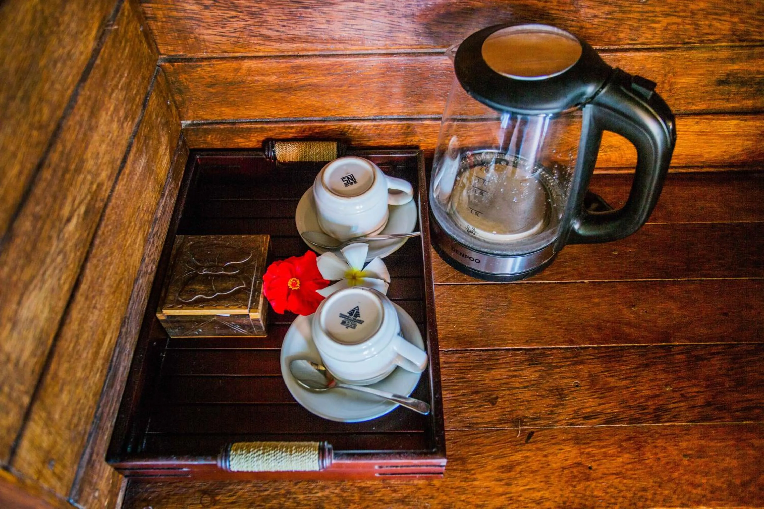 Coffee/tea facilities in D'Coin Lembongan