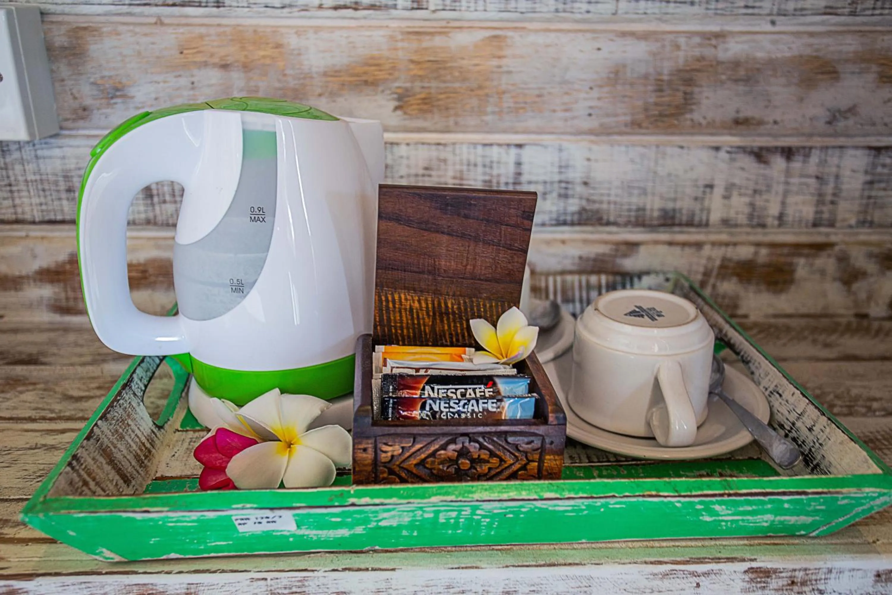 Coffee/tea facilities in D'Coin Lembongan