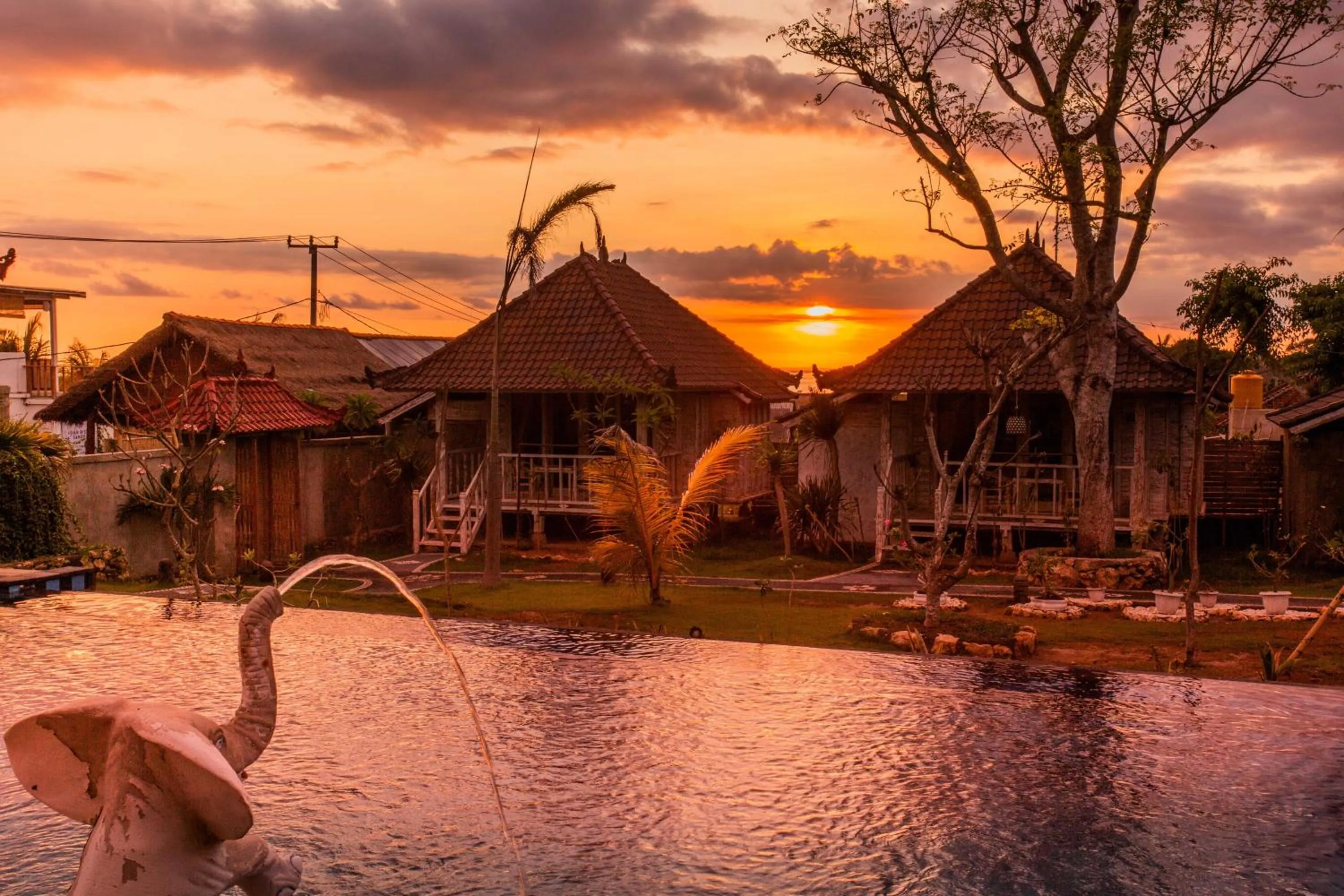 Sunset in D'Coin Lembongan