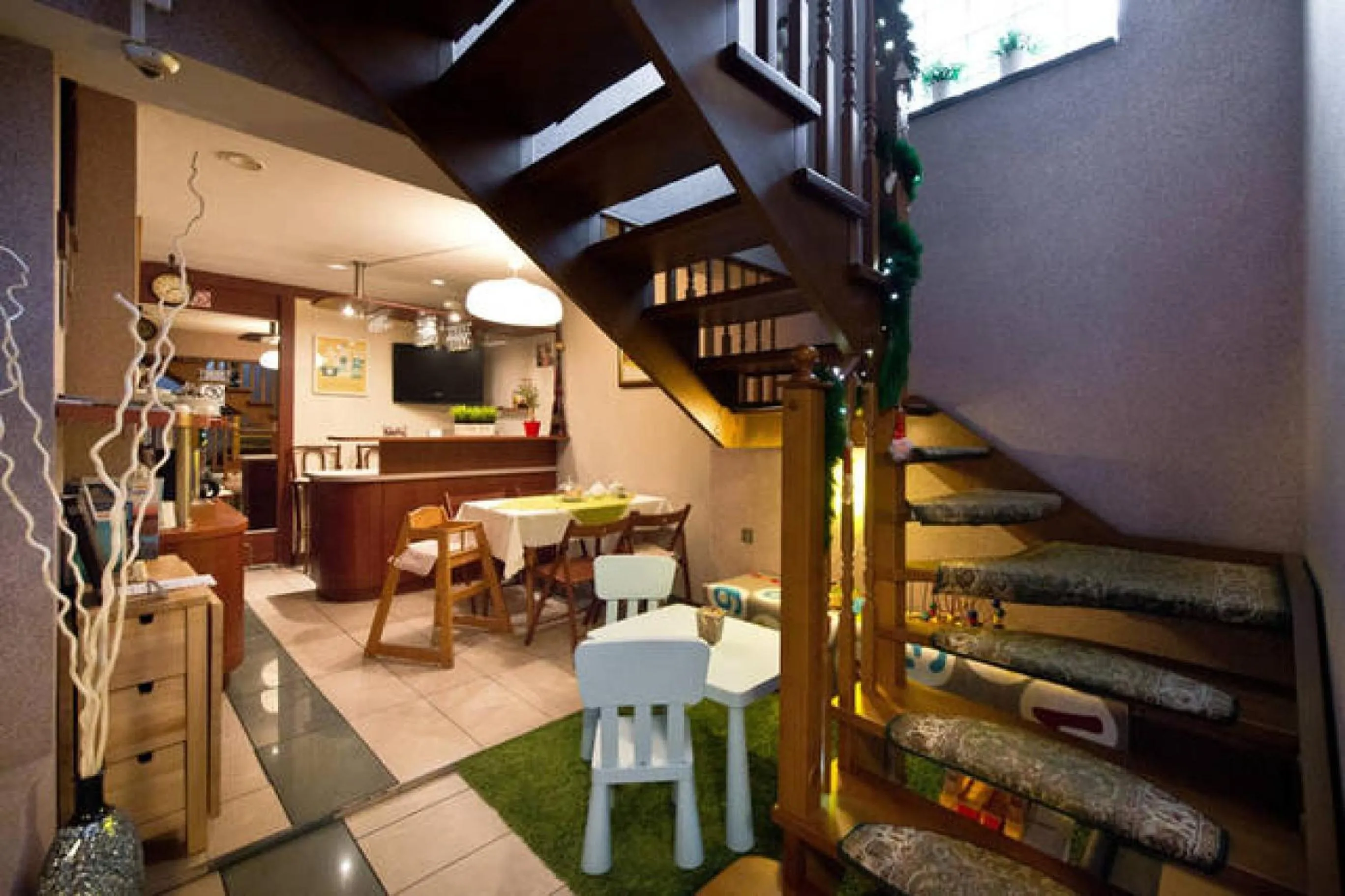 Lounge or bar in Plac Rybaków Inn