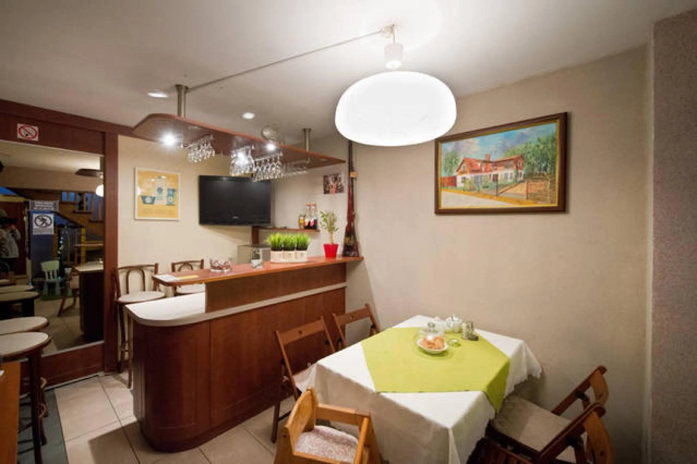 Lounge or bar in Plac Rybaków Inn