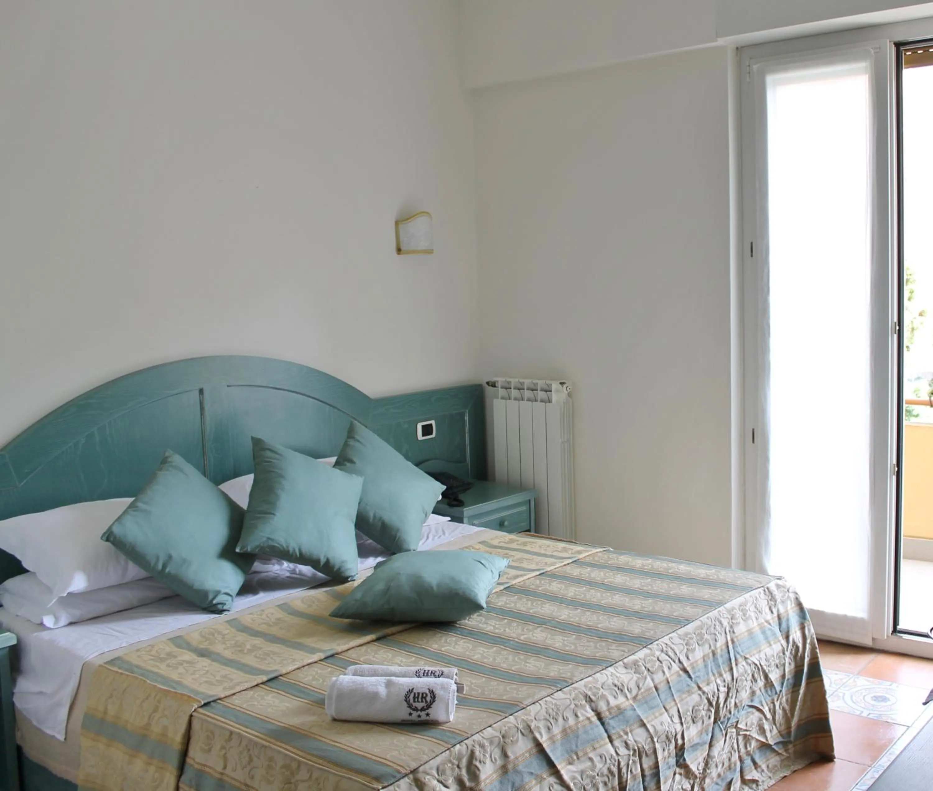 Bed in Hotel Riviera Varazze