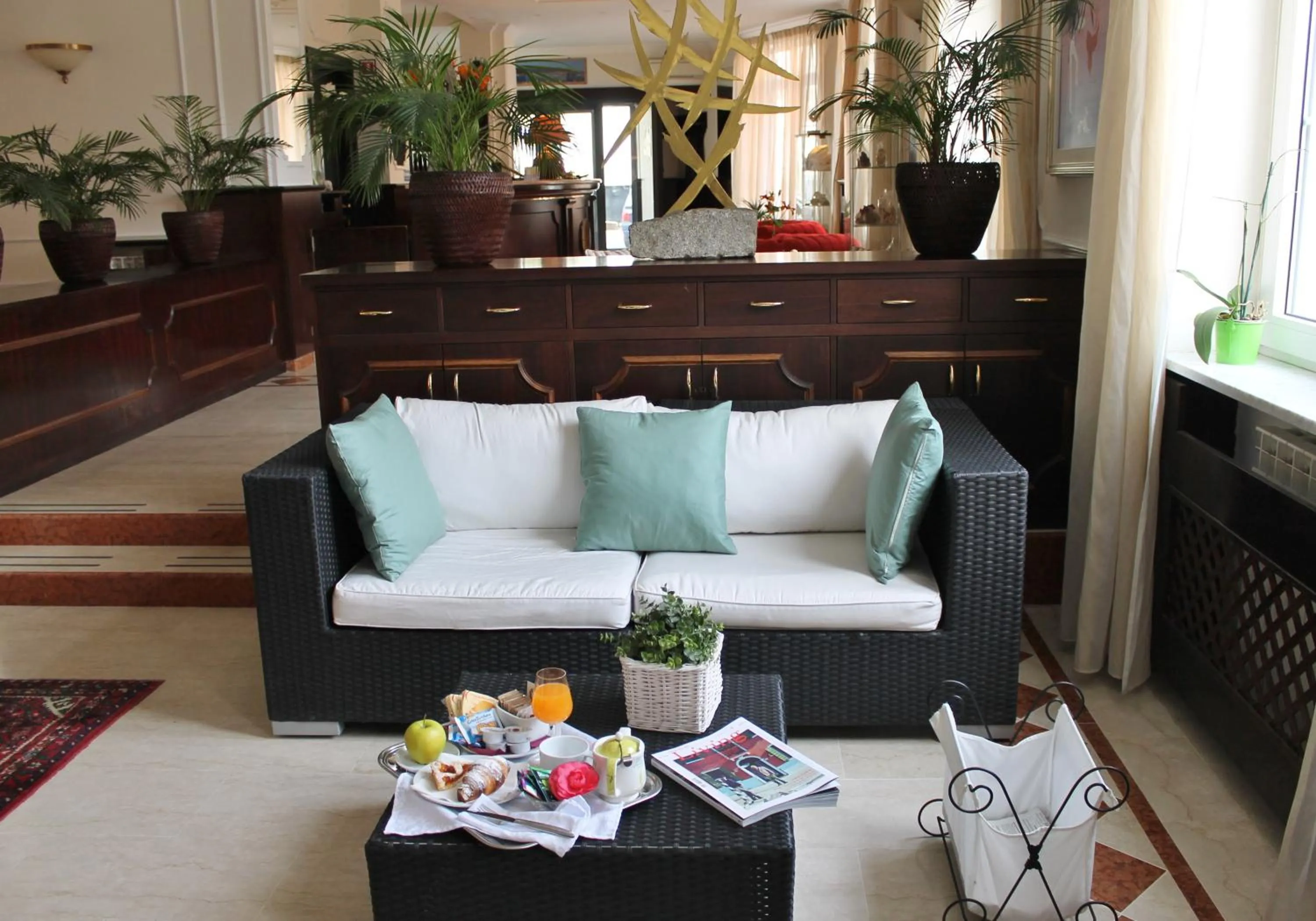 Decorative detail in Hotel Riviera Varazze