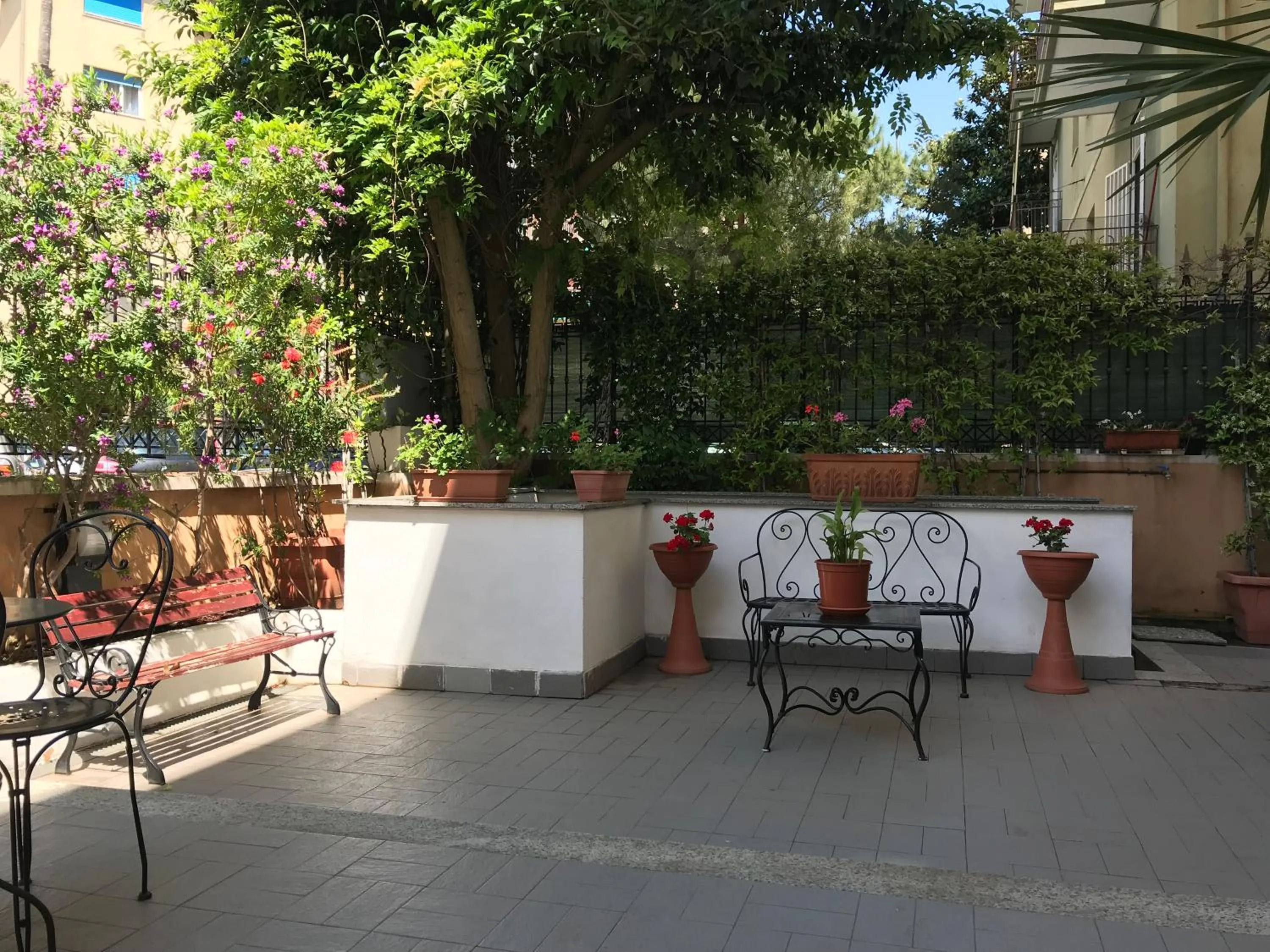 Garden in Hotel Riviera Varazze
