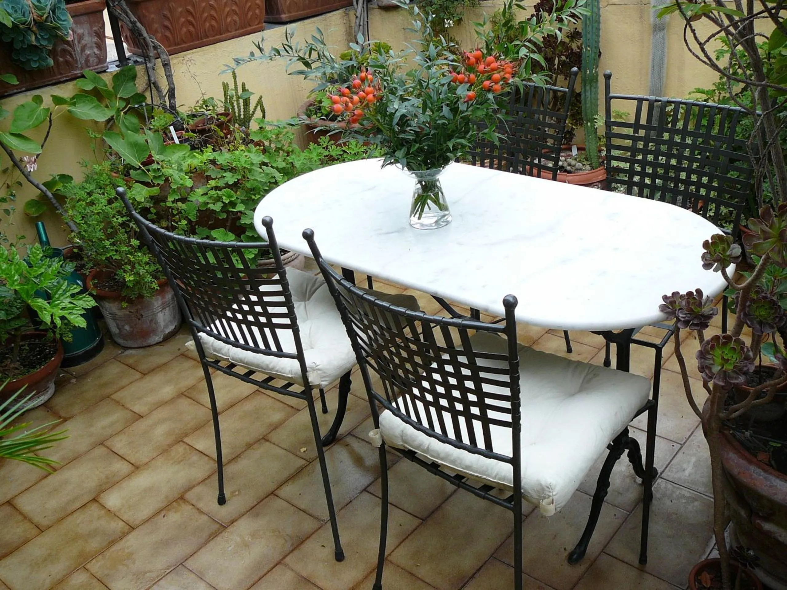 Balcony/Terrace in La Terrazza dei Pelargoni B&B