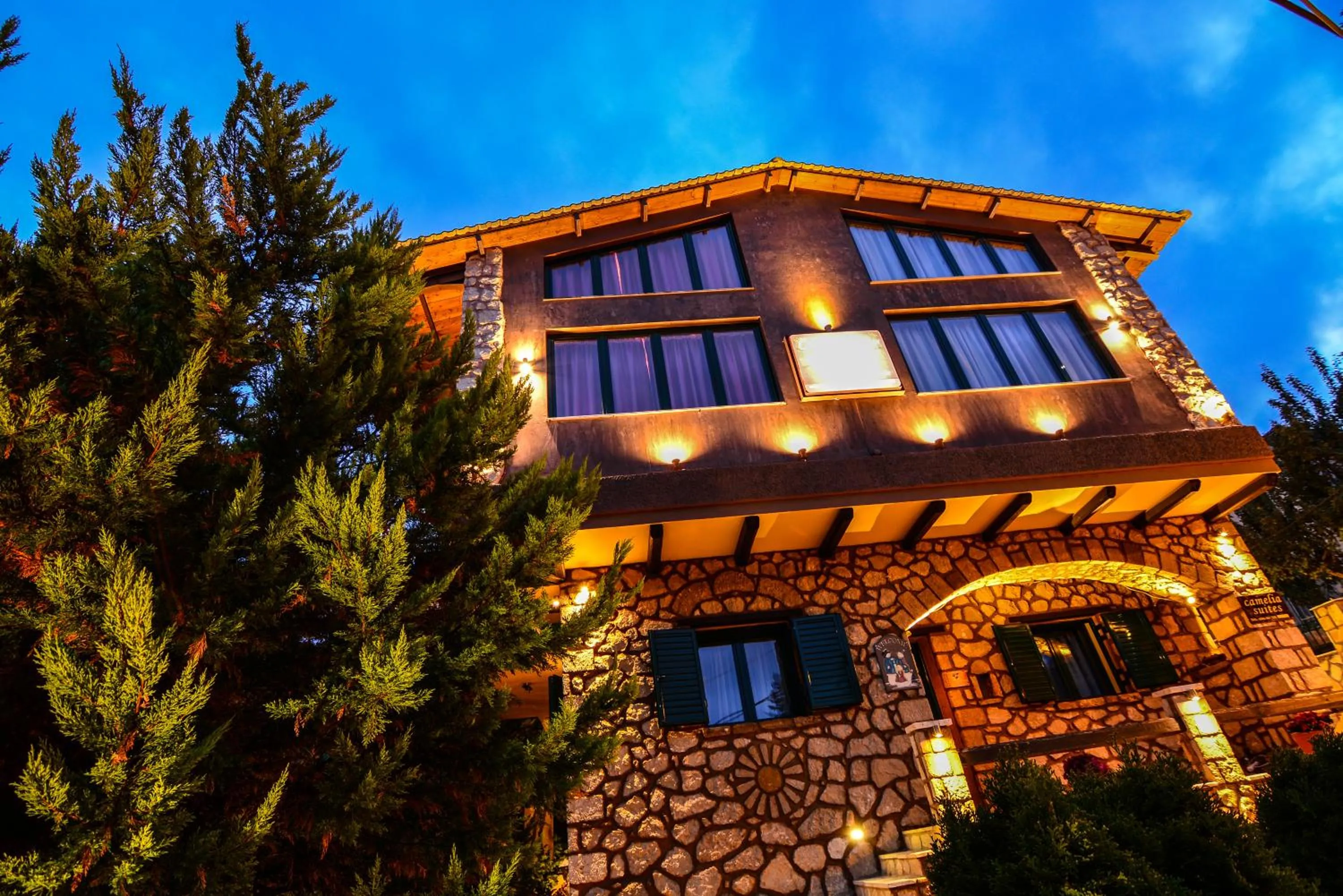 Facade/entrance in Camelia Suites