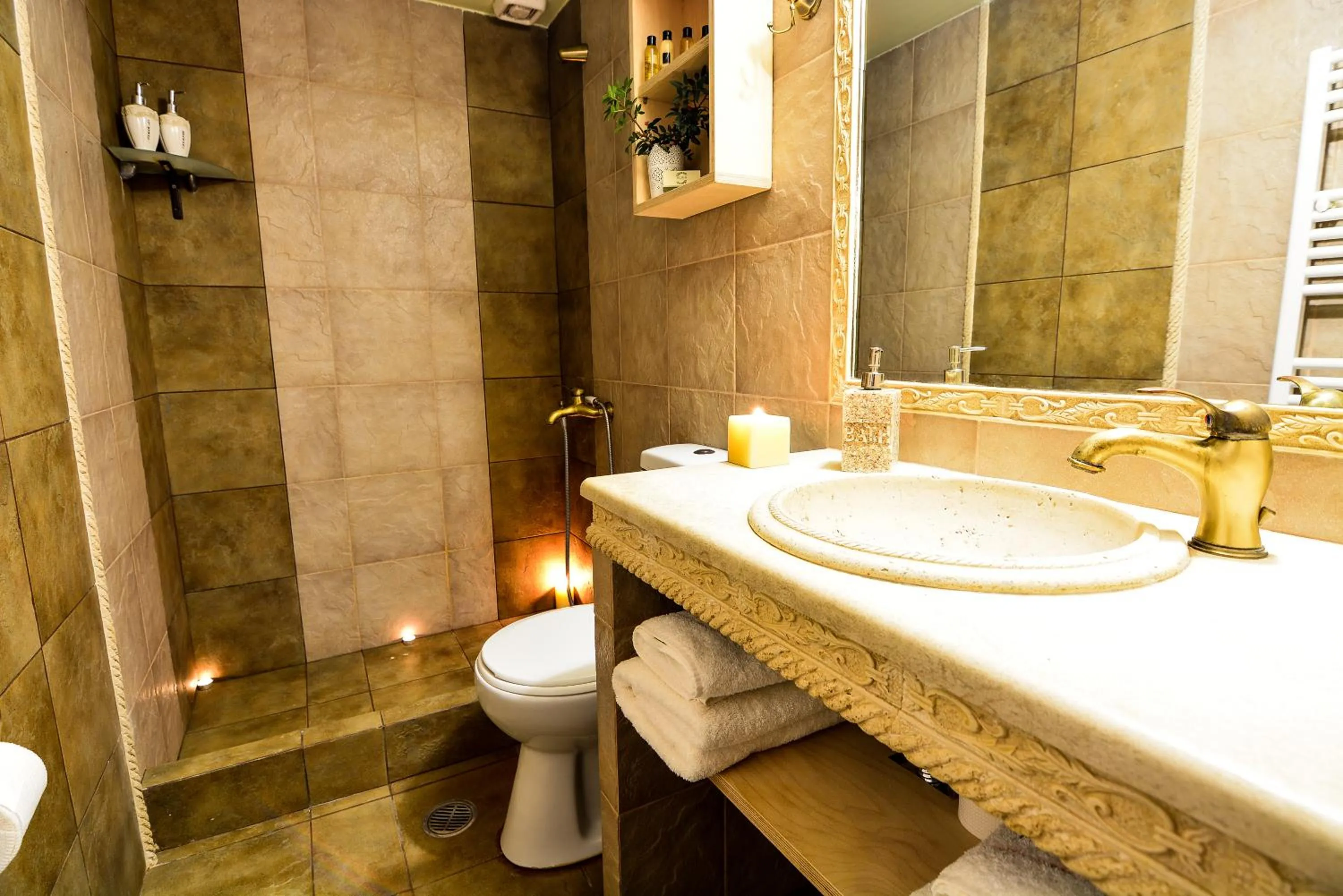 Bathroom in Camelia Suites