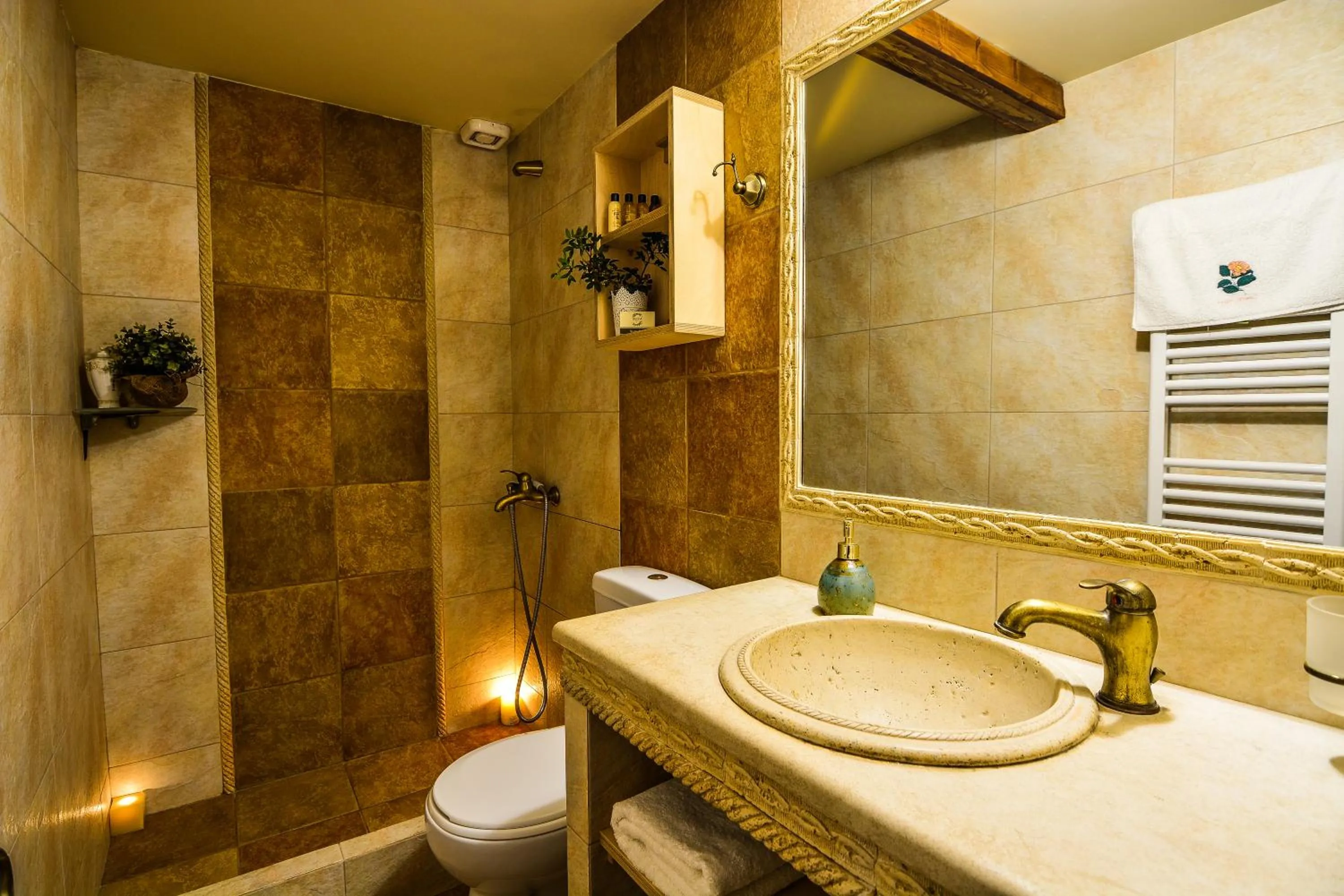 Bathroom in Camelia Suites