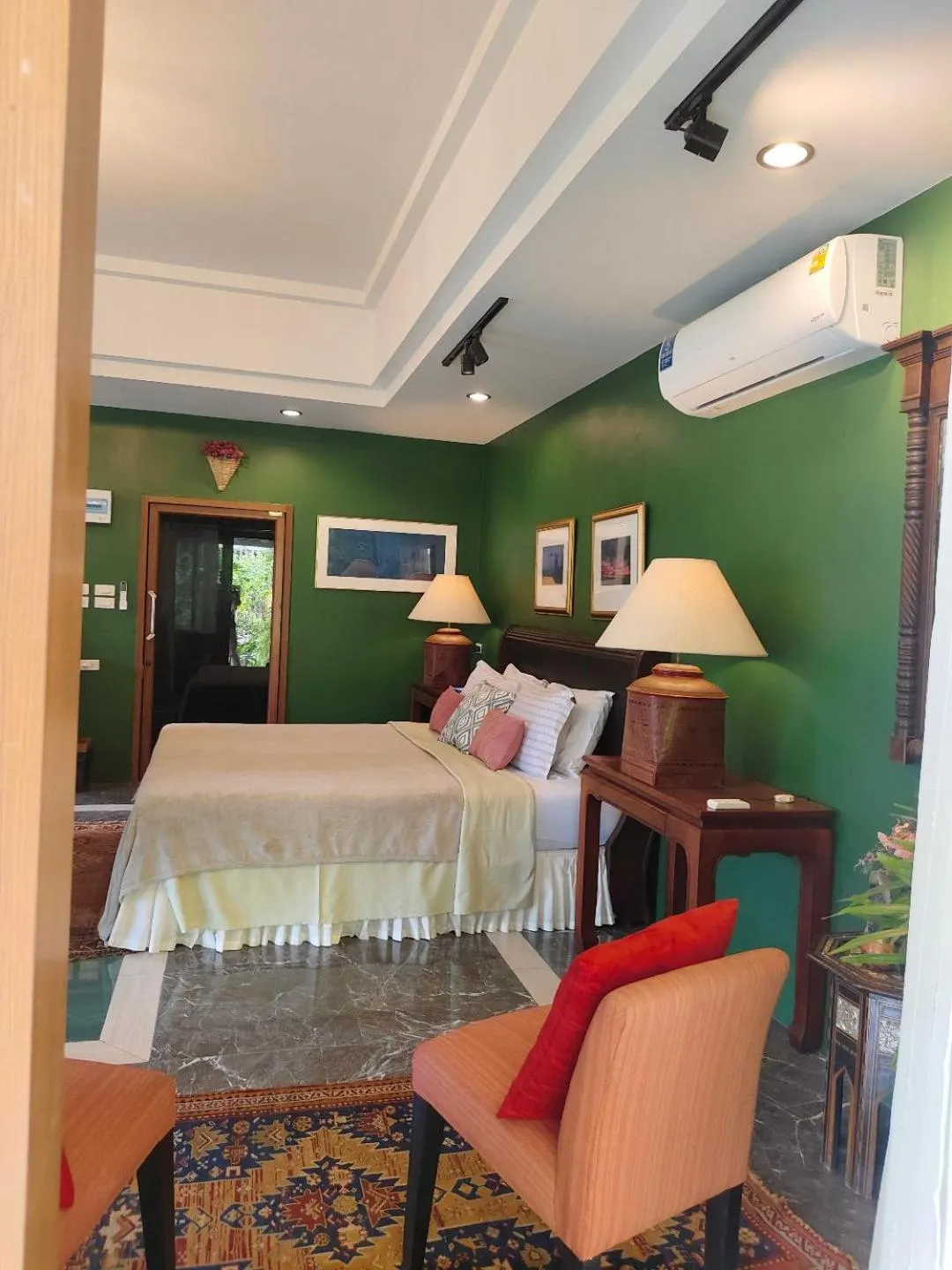 Bed in Phu View Hideaway