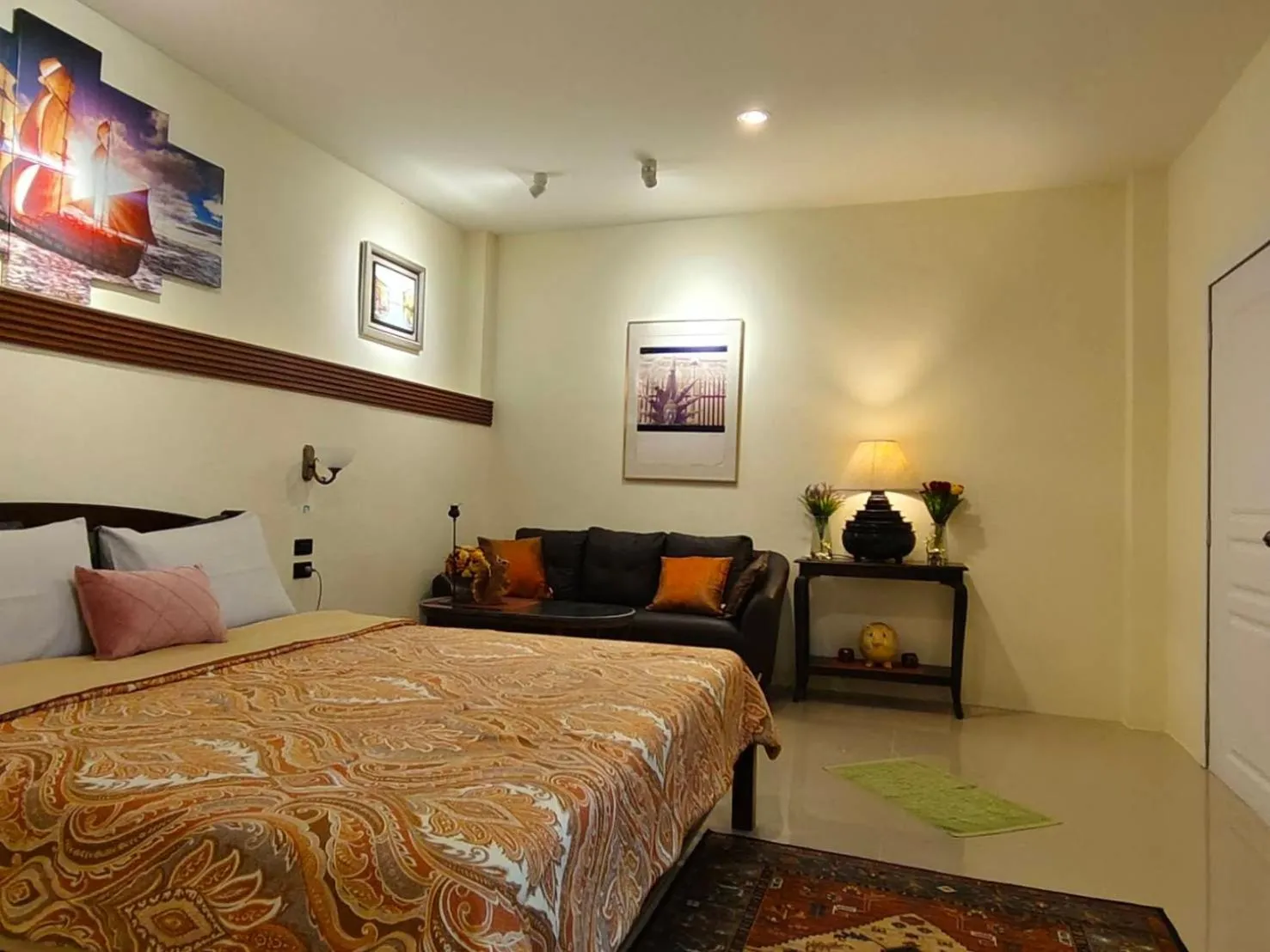 Bed in Phu View Hideaway