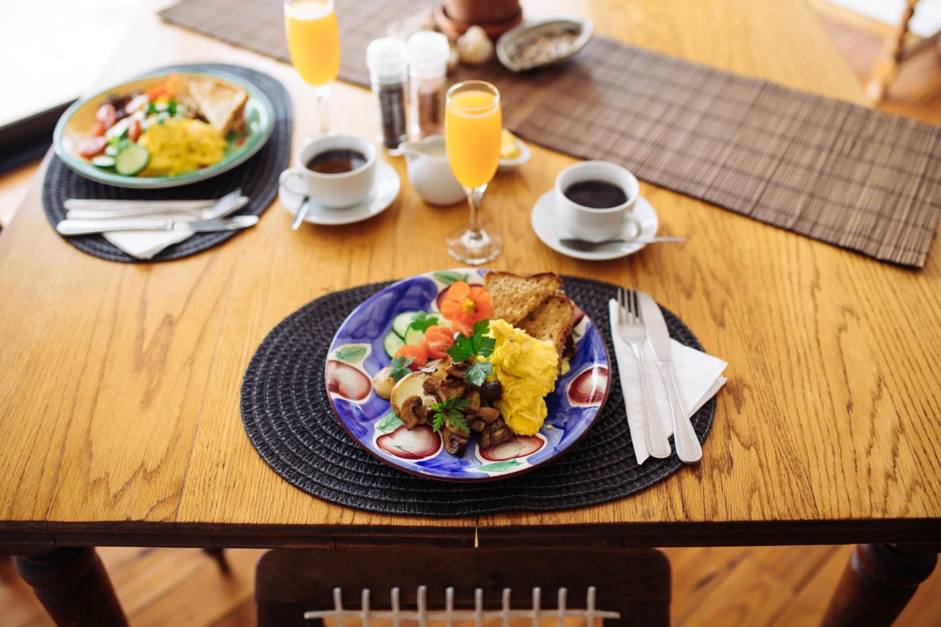 Food close-up in Radium Hall Guest House