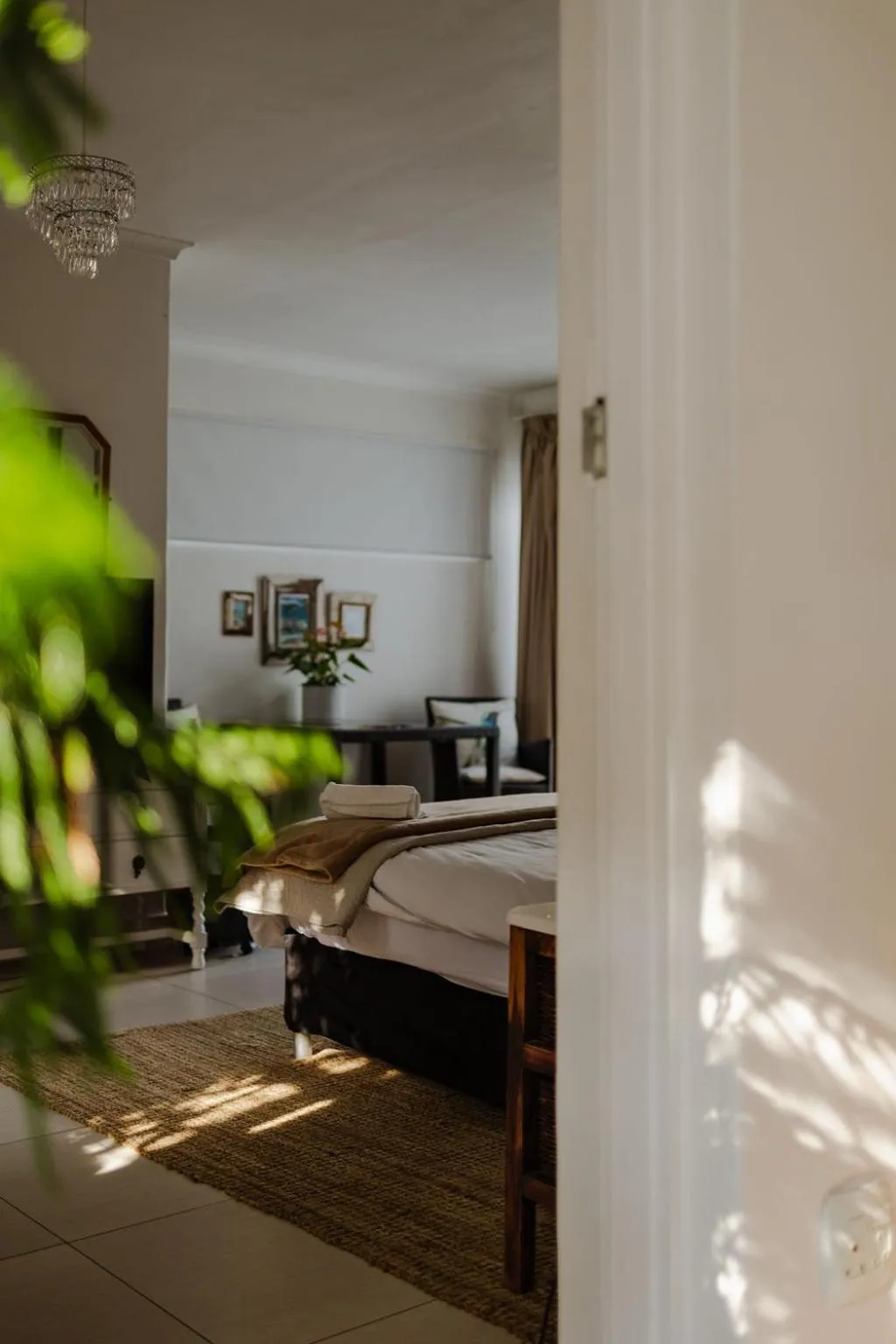 Bed in Radium Hall Guest House