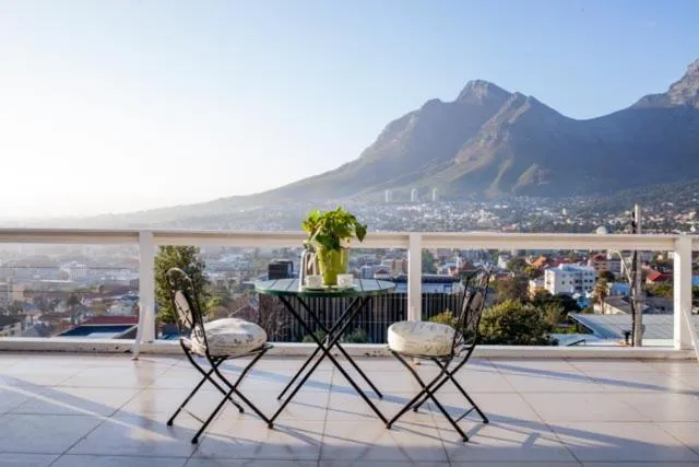 Patio in Radium Hall Guest House