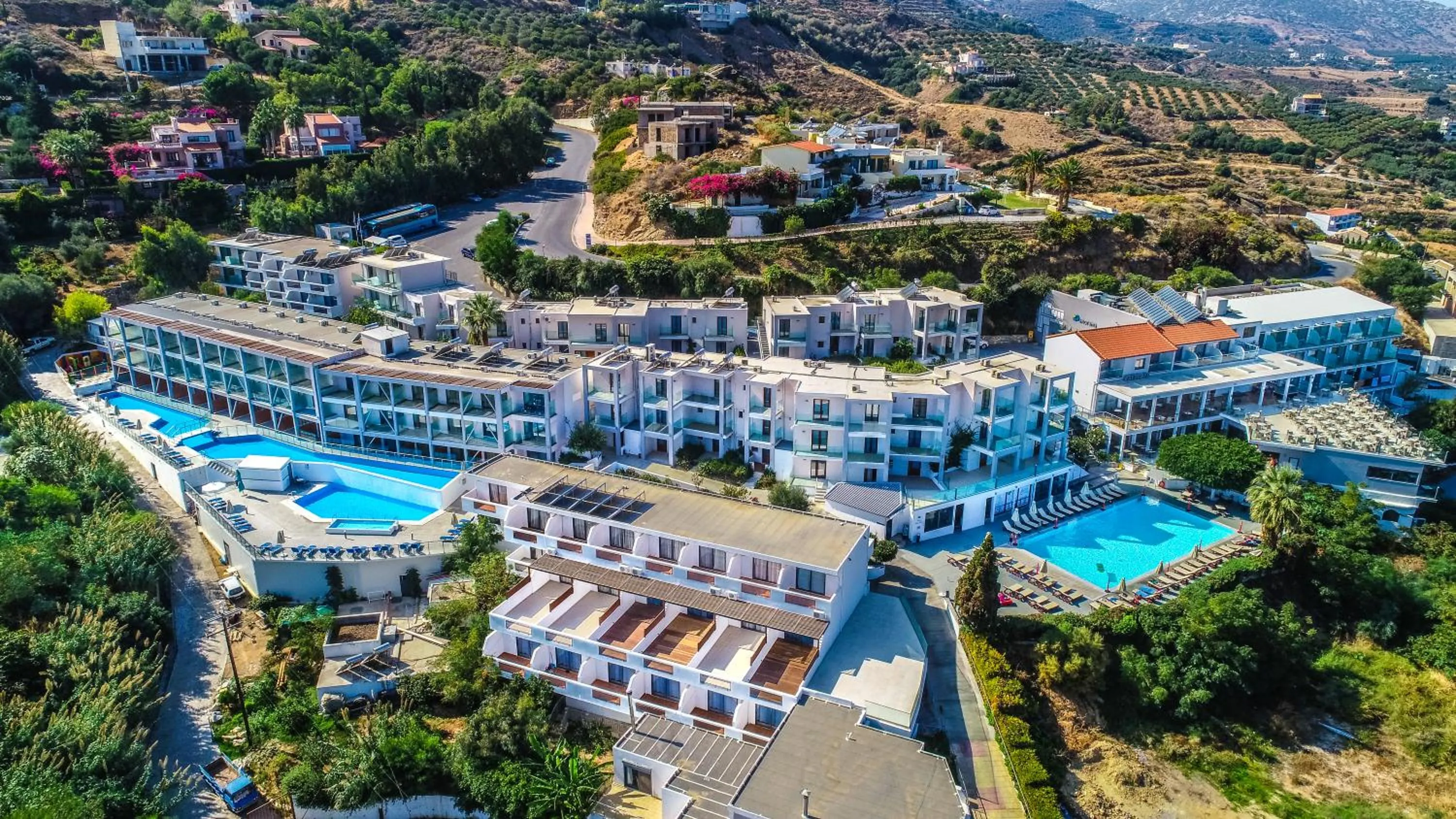 Bird's eye view in Panorama Village Hotel
