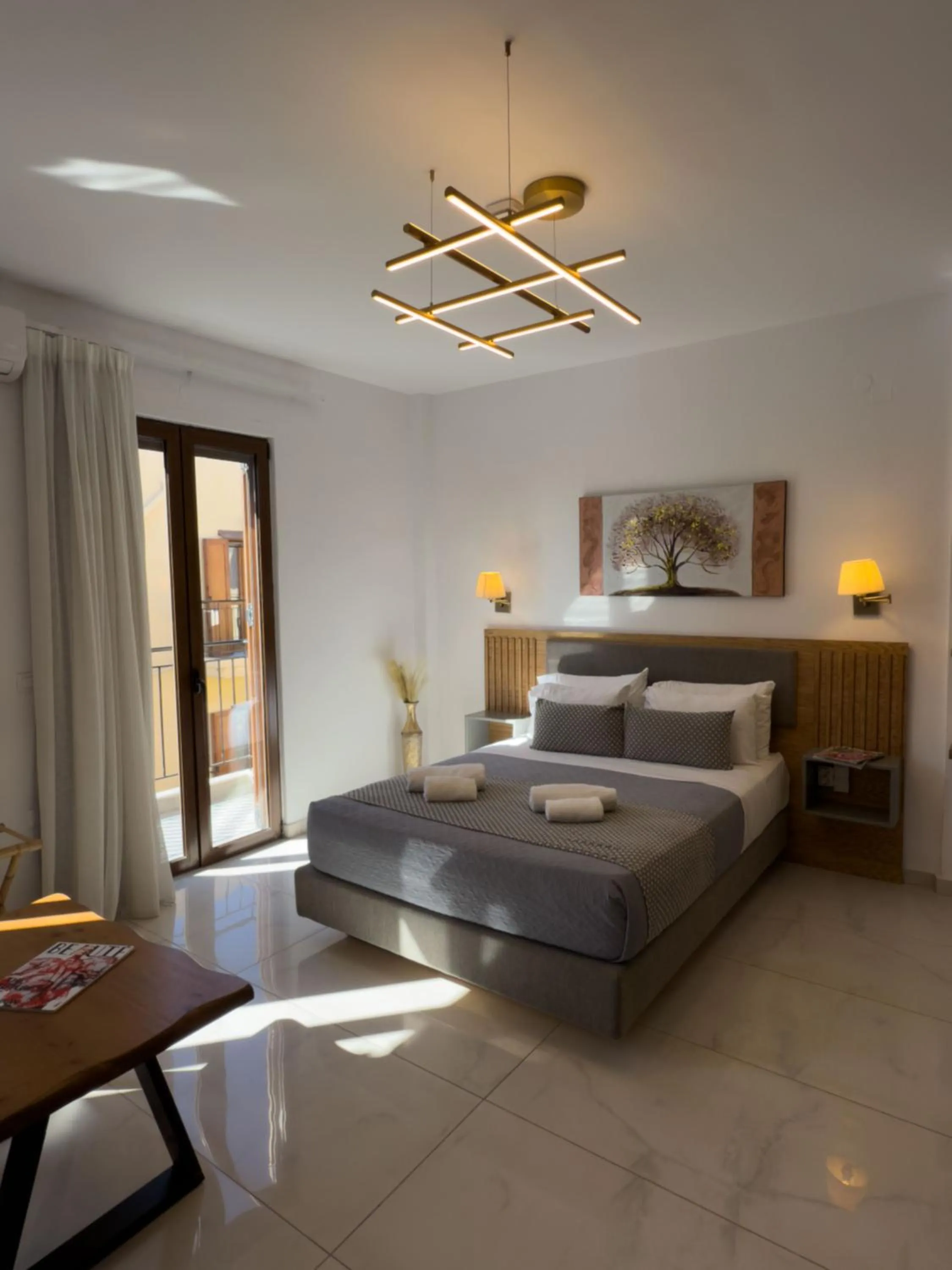 Bed in Deluxe Suites