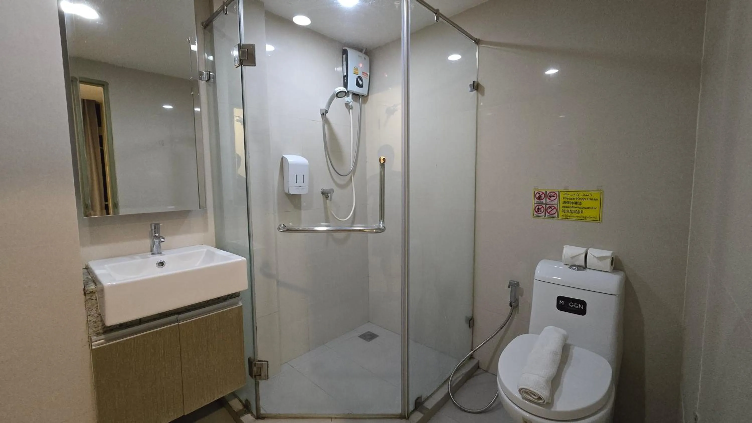 Bedroom in Sleepstation at Pratunam