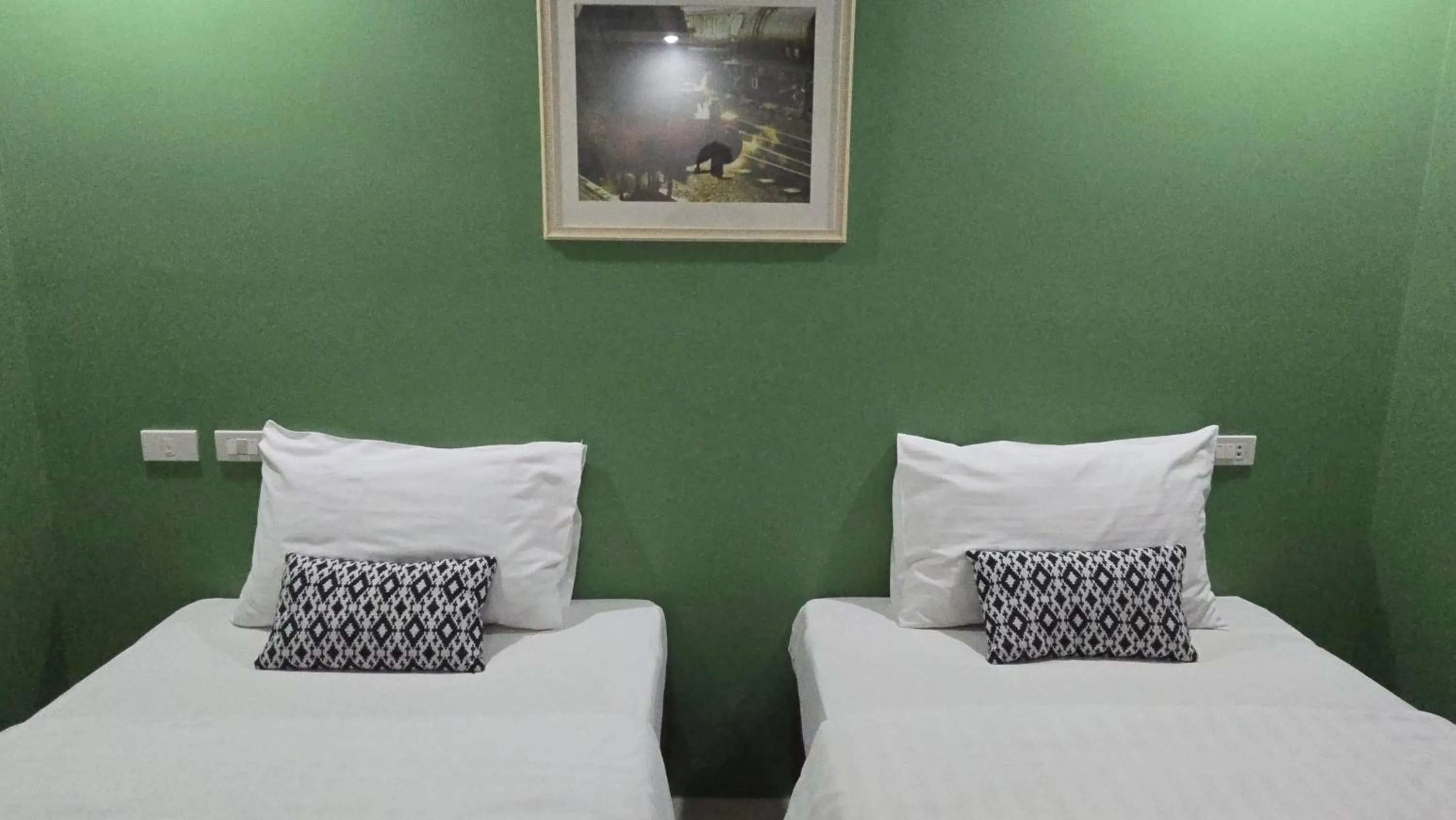 Bed in Sleepstation at Pratunam