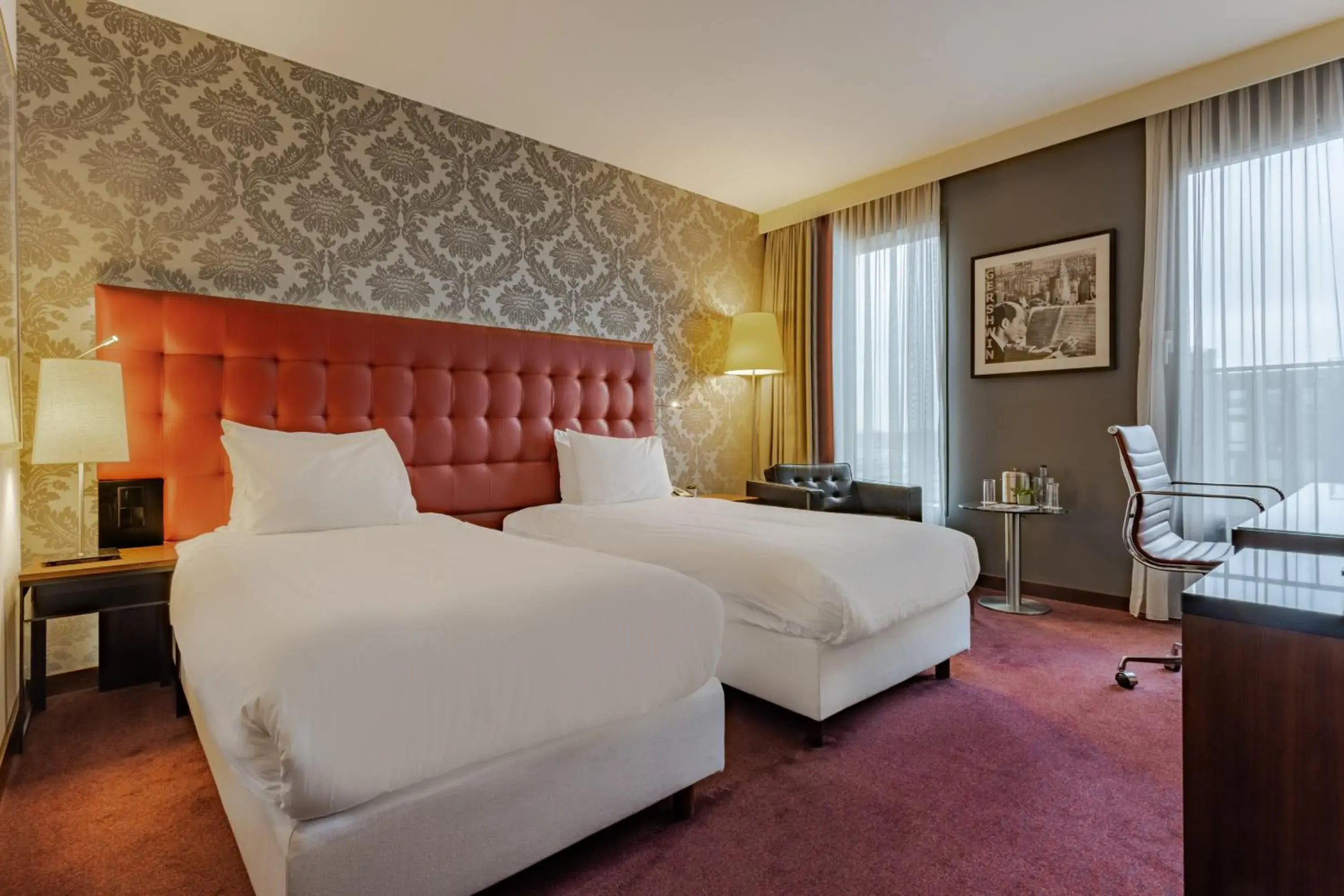 Bed in Crowne Plaza Amsterdam - South by IHG Bed in Crowne Plaza Amsterdam - South by IHG