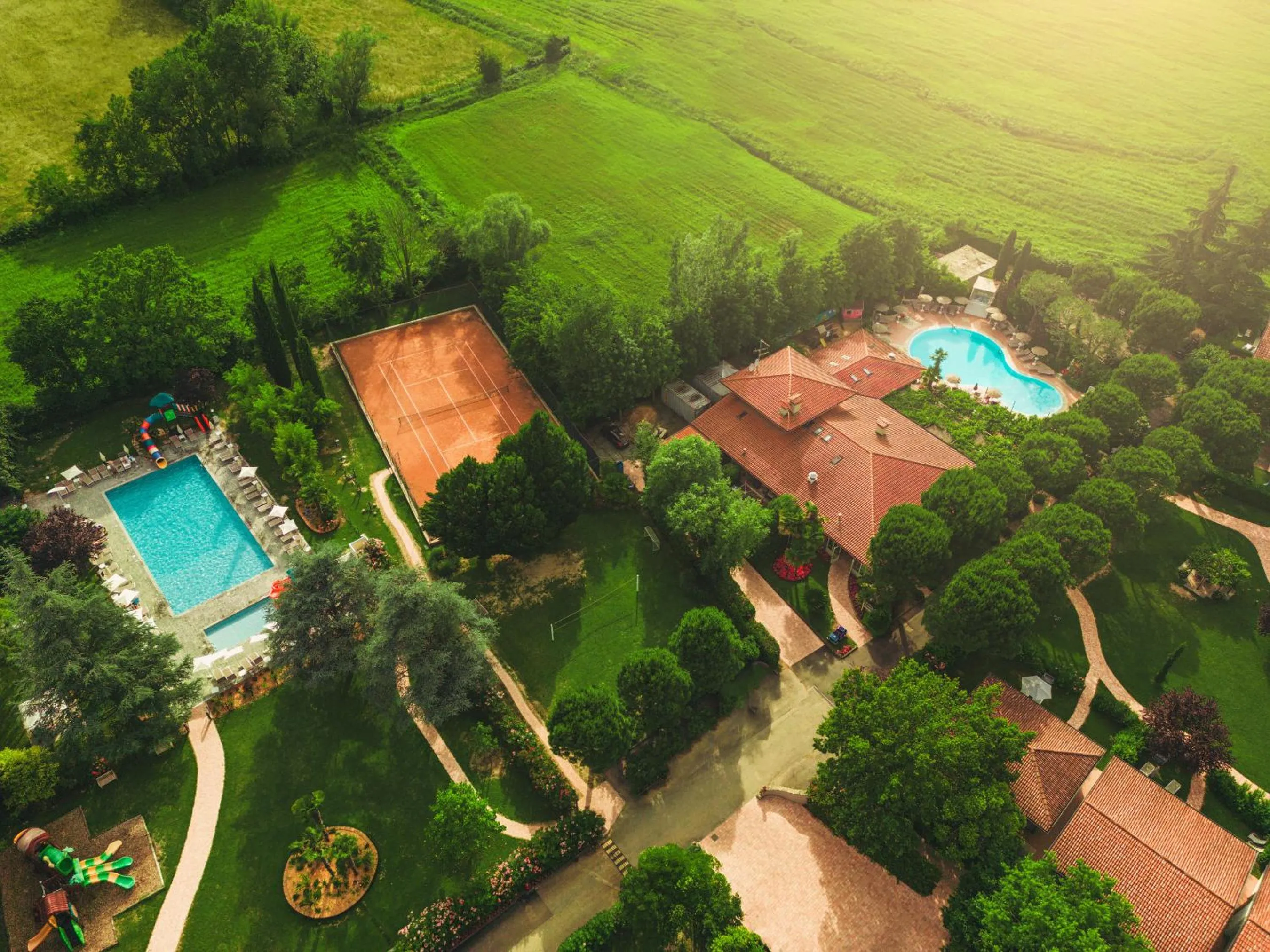 Bird's eye view in Park Residence Il Gabbiano