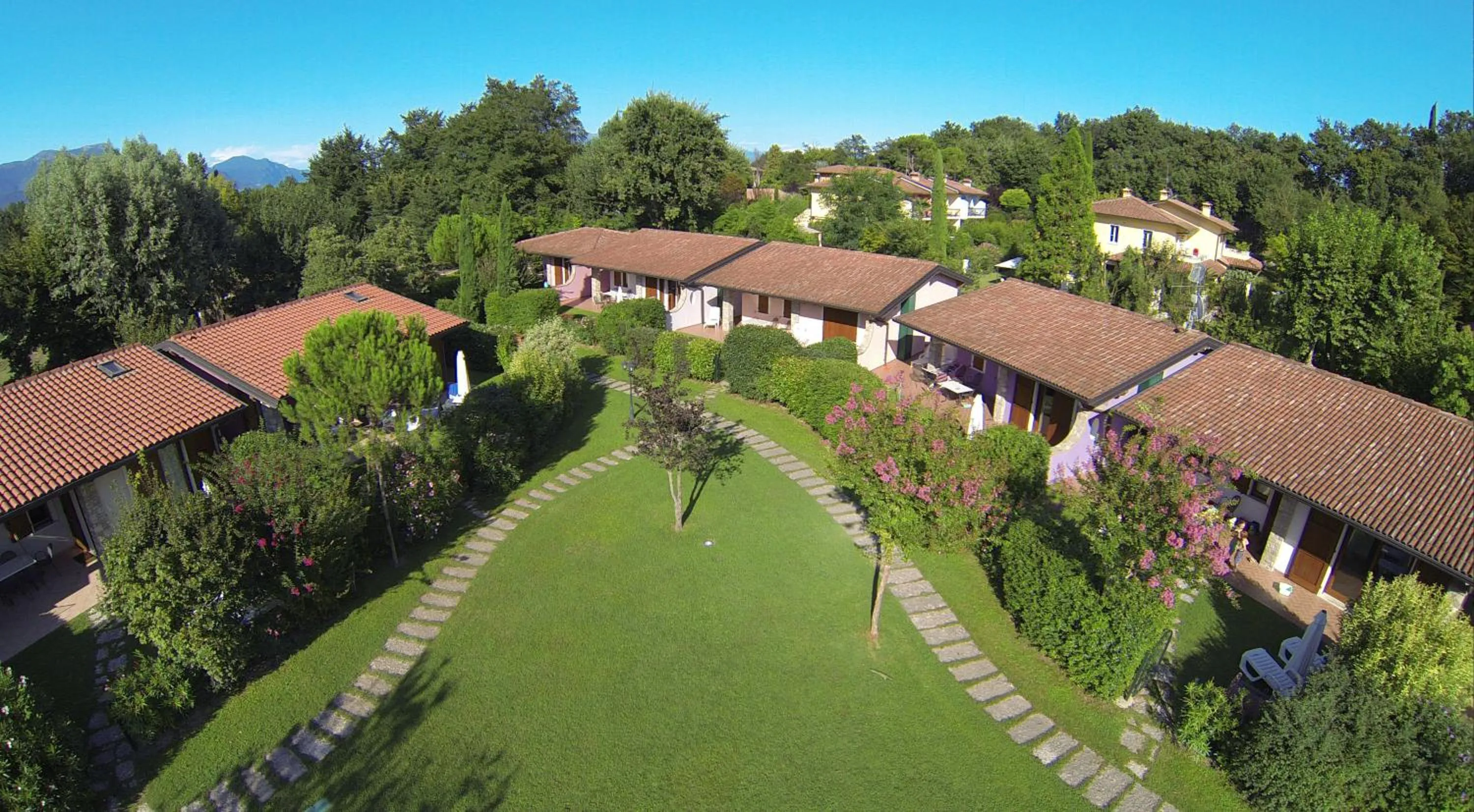 Bird's eye view in Park Residence Il Gabbiano