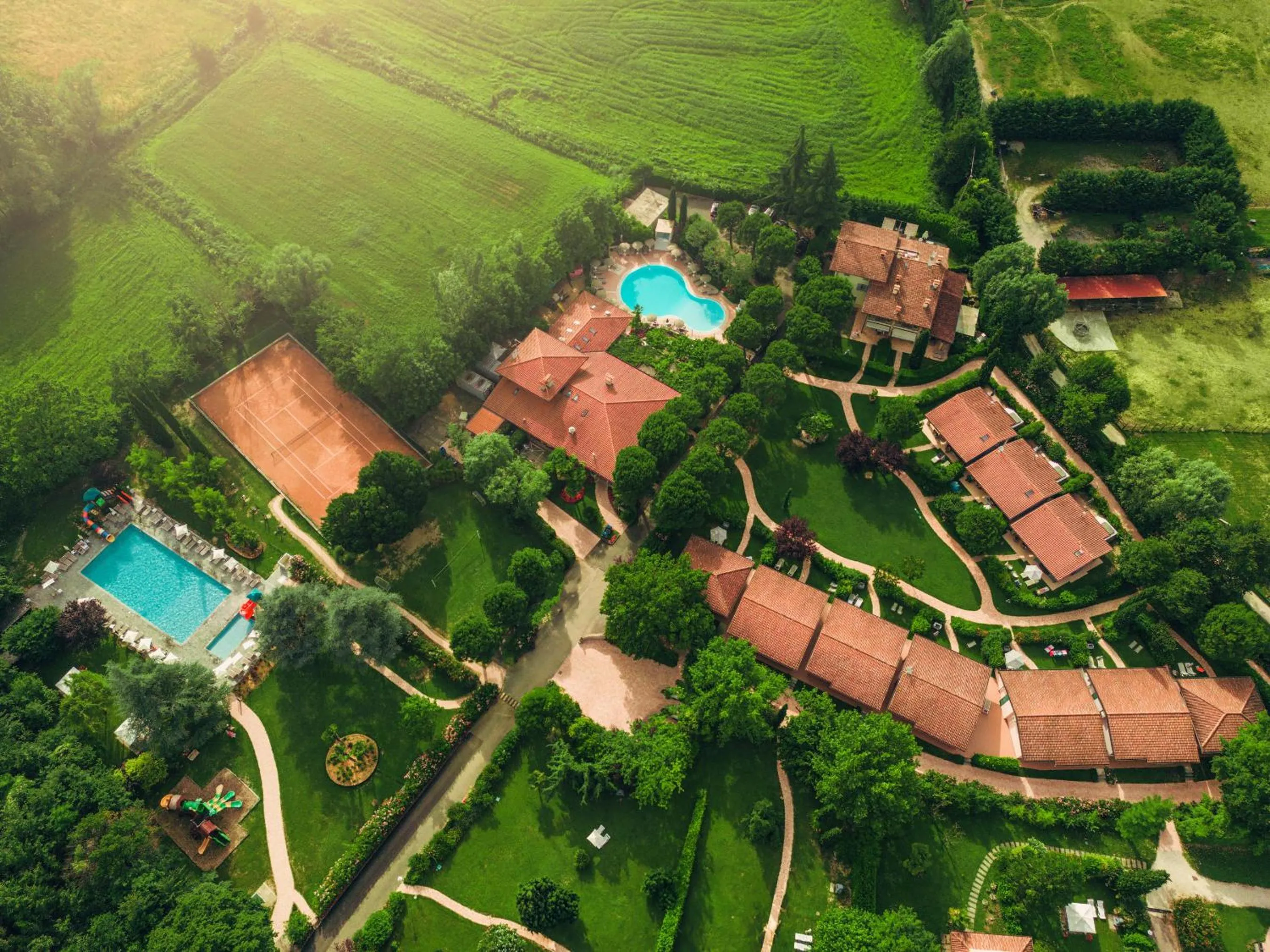 Bird's eye view in Park Residence Il Gabbiano