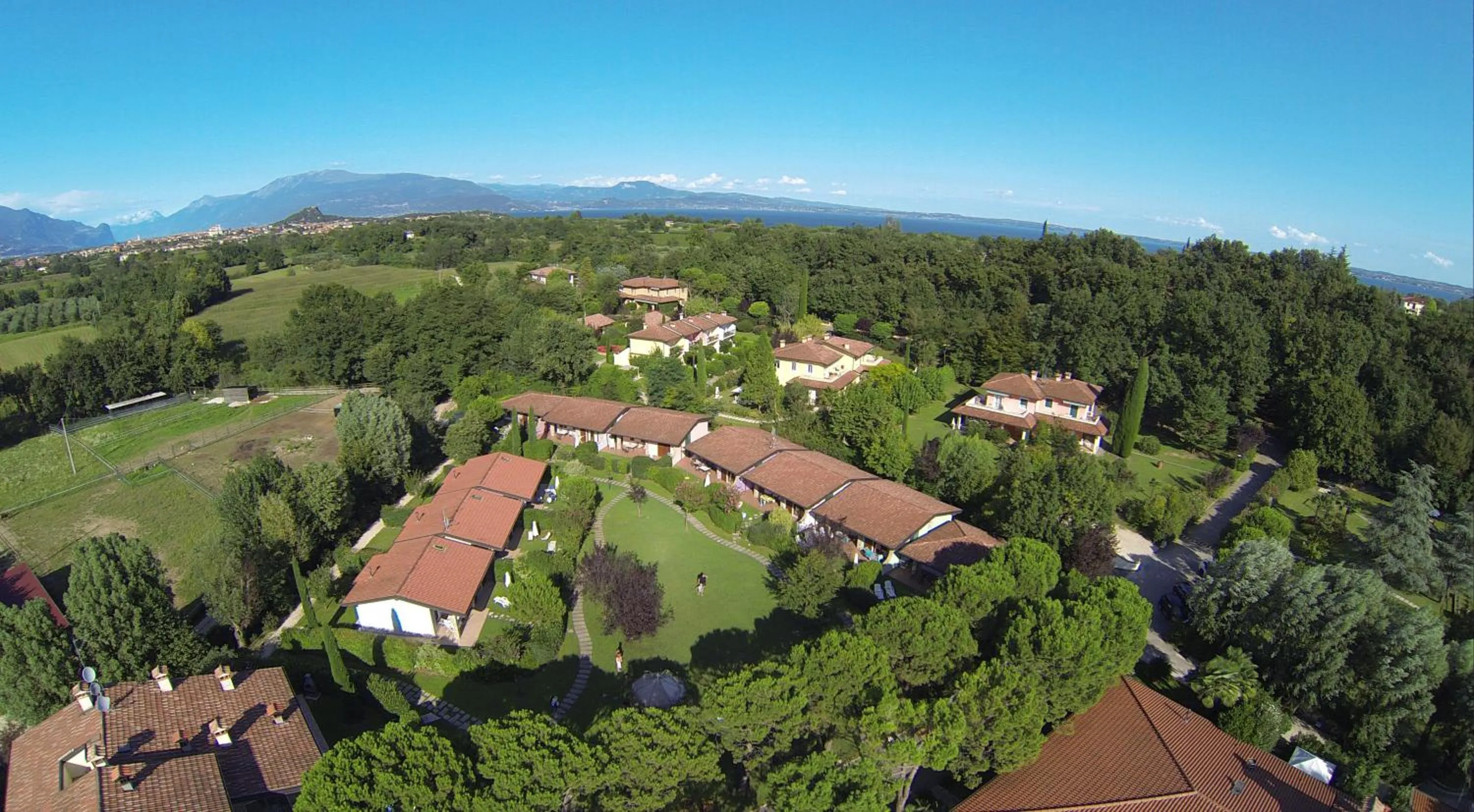 Bird's eye view in Park Residence Il Gabbiano