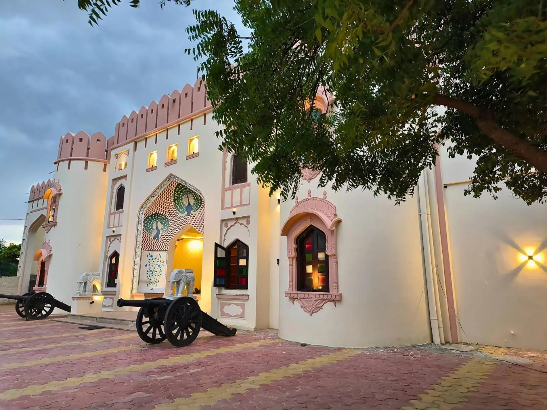 Property building in Sajjan Bagh Resort