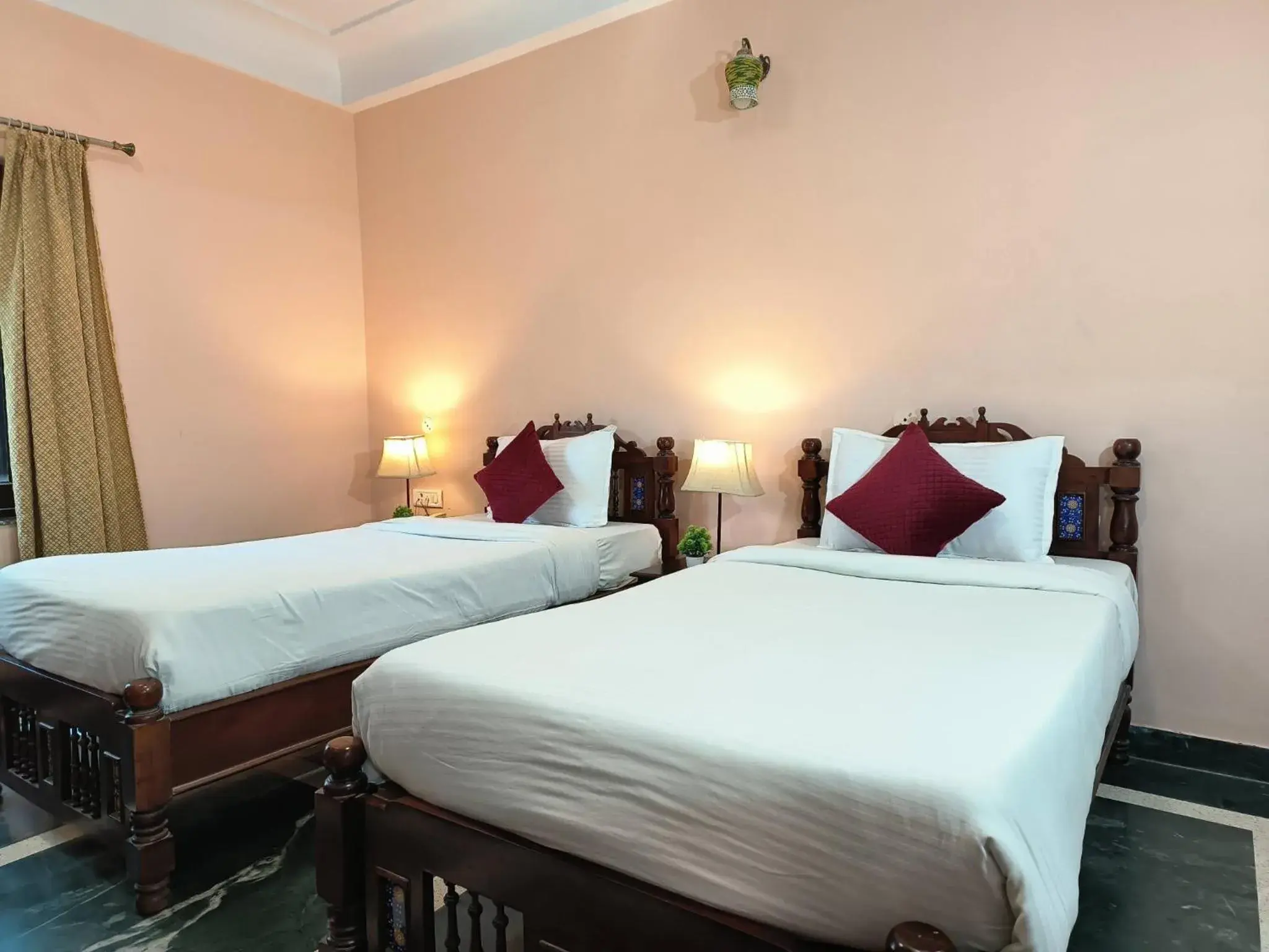 Bedroom, Bed in Sajjan Bagh Resort Bedroom, Bed in Sajjan Bagh Resort