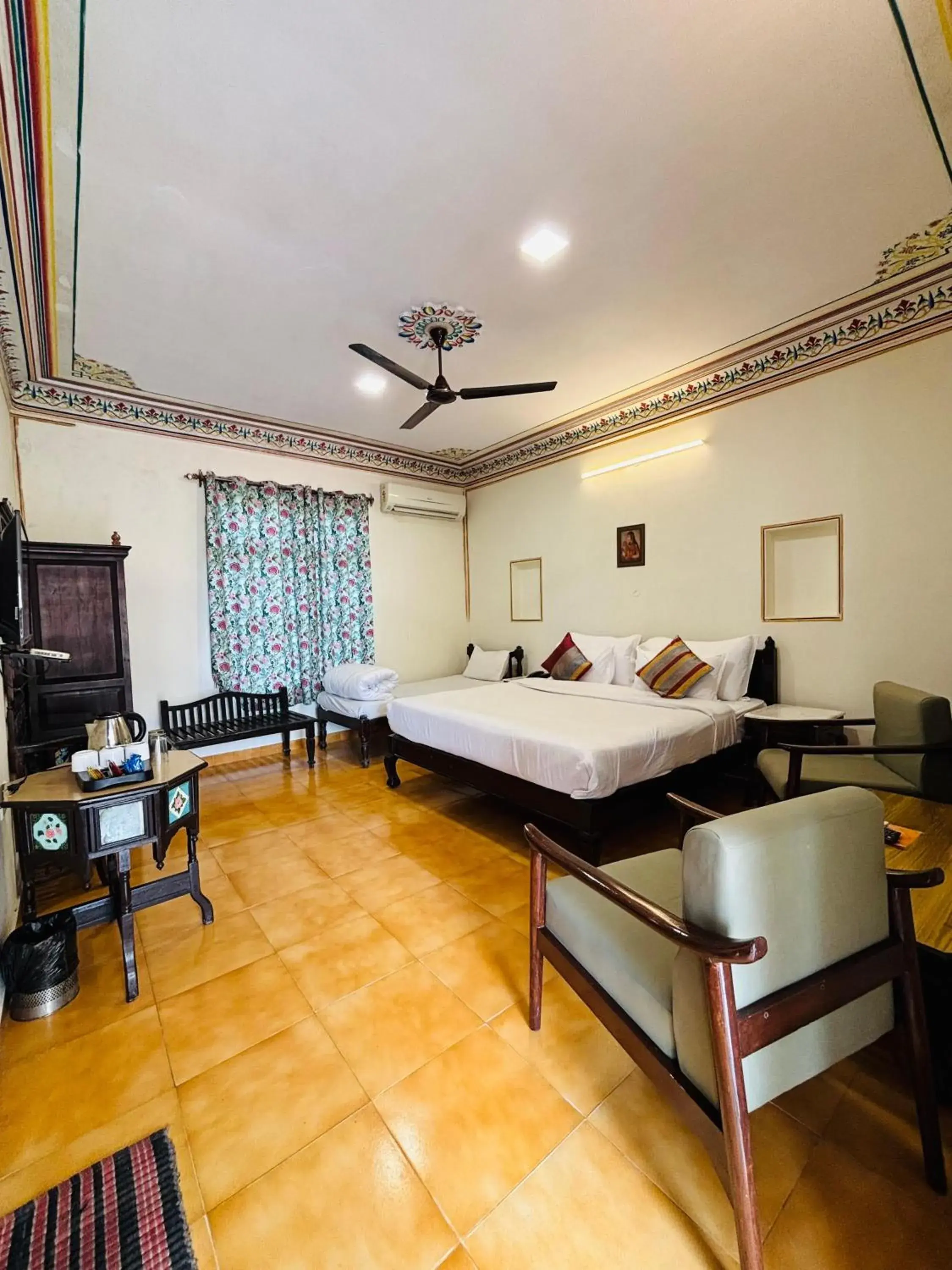 Bed in Sajjan Bagh Resort Bed in Sajjan Bagh Resort