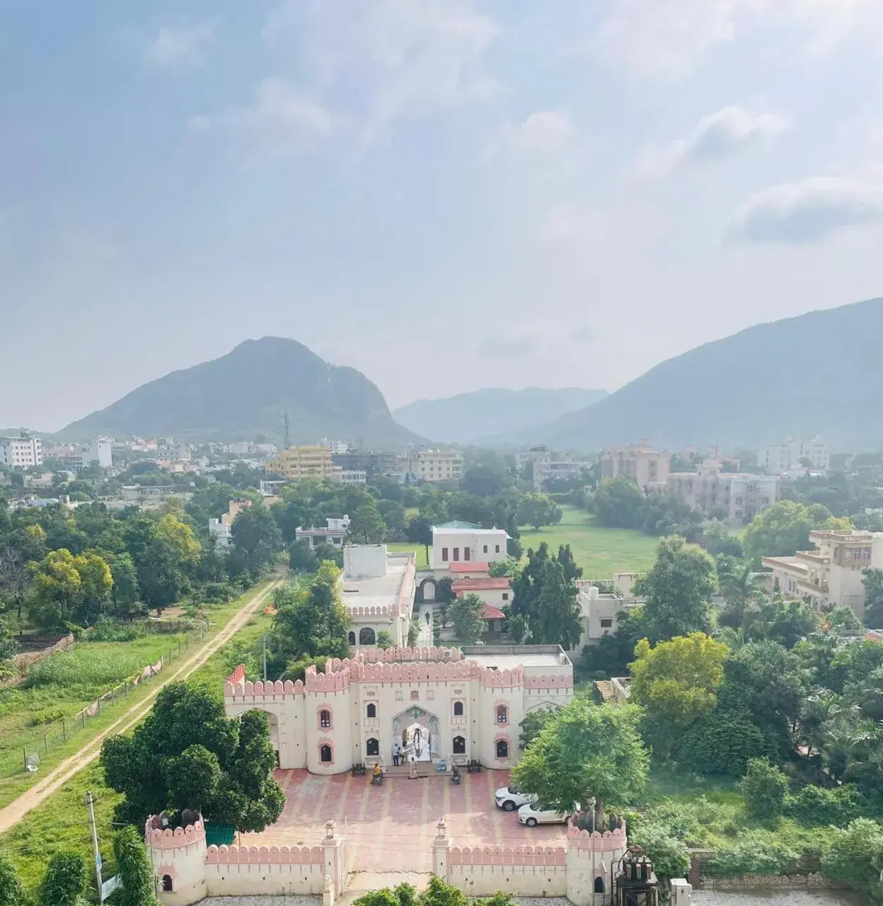 Property building in Sajjan Bagh Resort Property building in Sajjan Bagh Resort