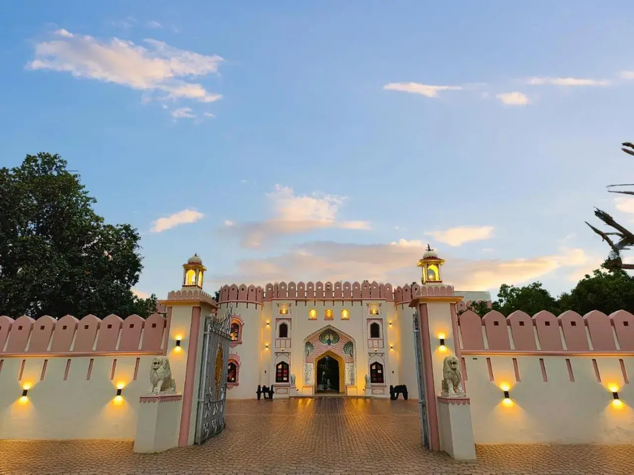 Property building in Sajjan Bagh Resort Property building in Sajjan Bagh Resort