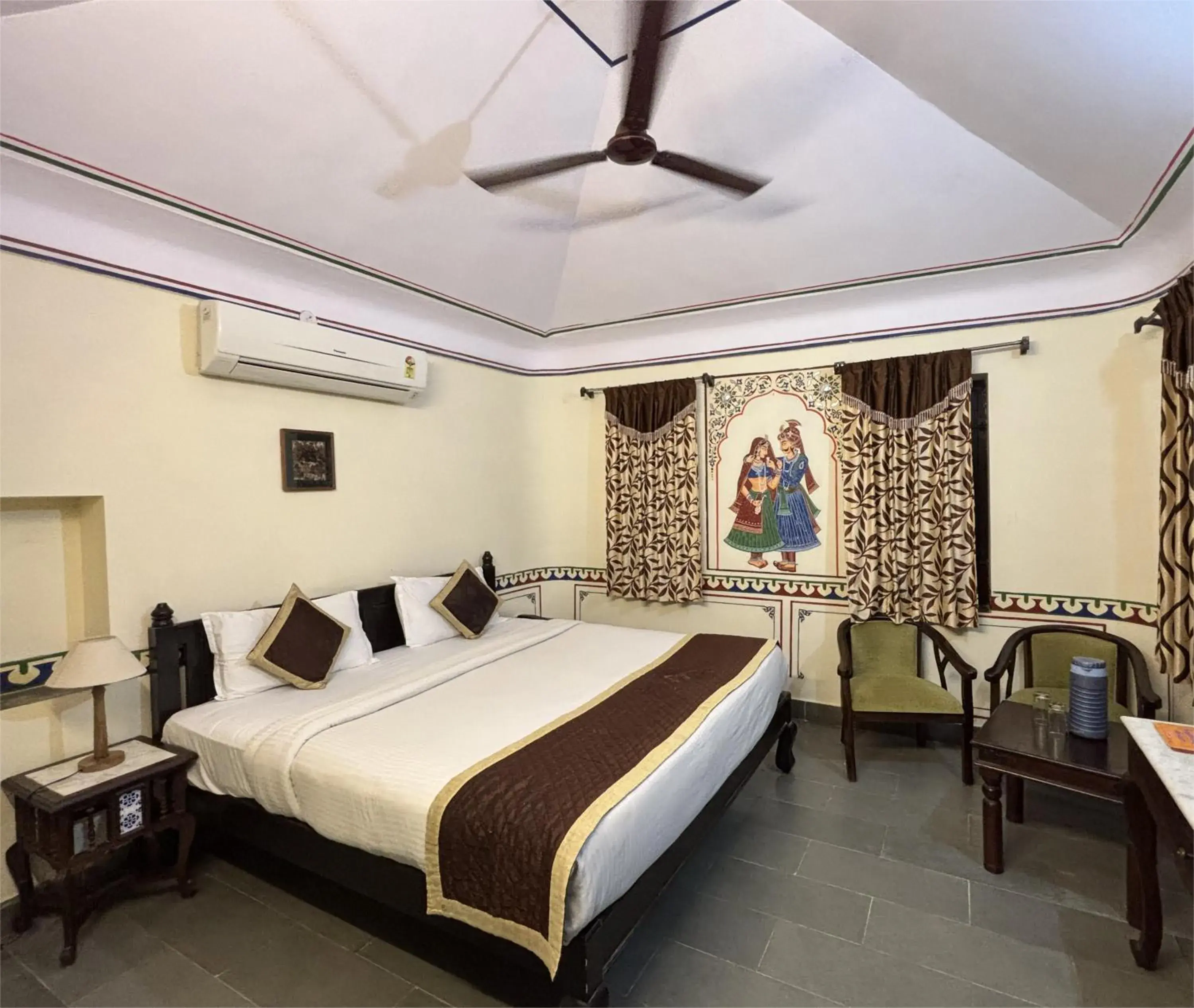 Bed in Sajjan Bagh Resort Bed in Sajjan Bagh Resort