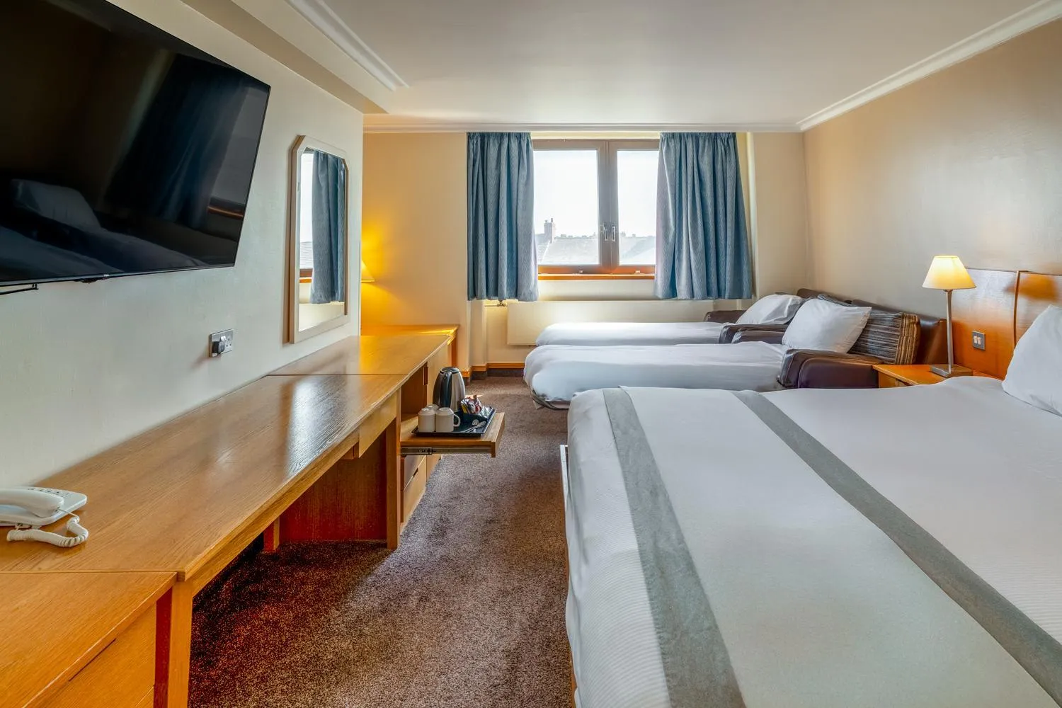 Bedroom, Bed in Grand Hotel Blackpool