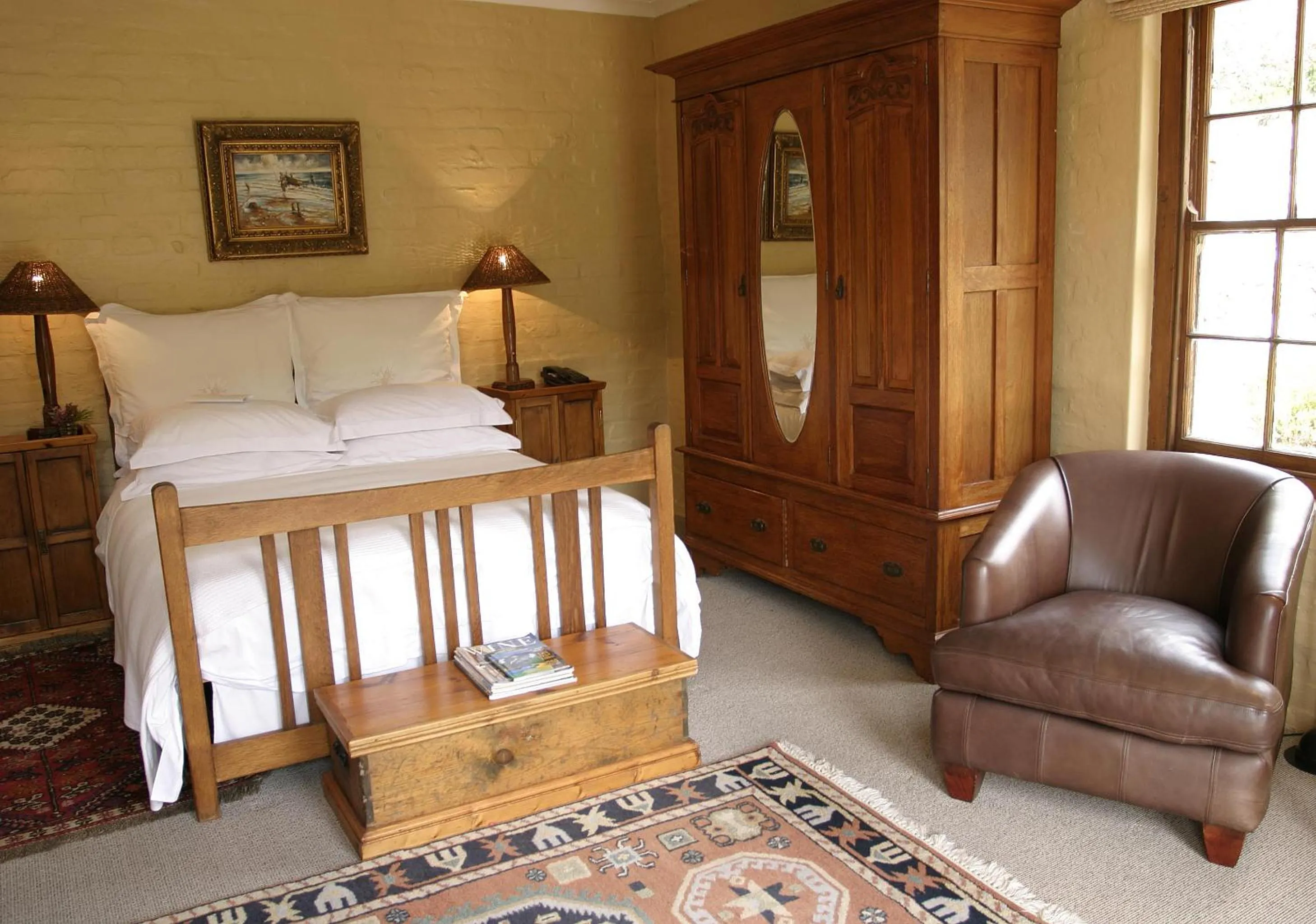 Photo of the whole room, Bed in Agulhas Country Lodge