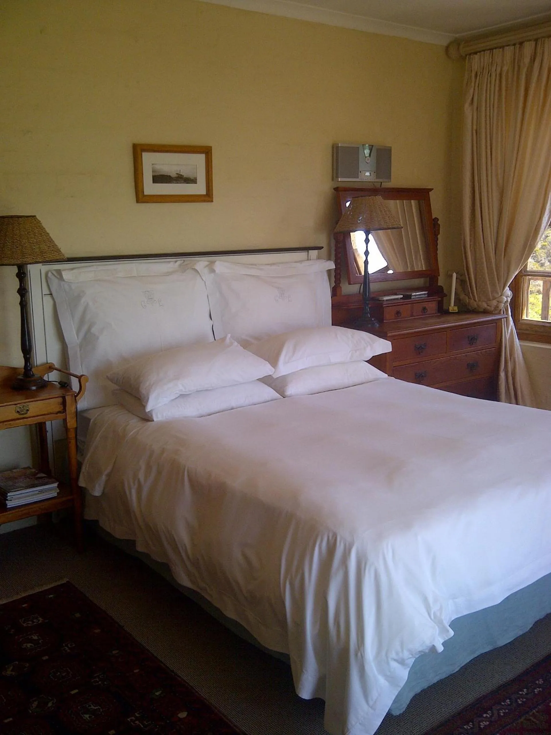 Bed in Agulhas Country Lodge