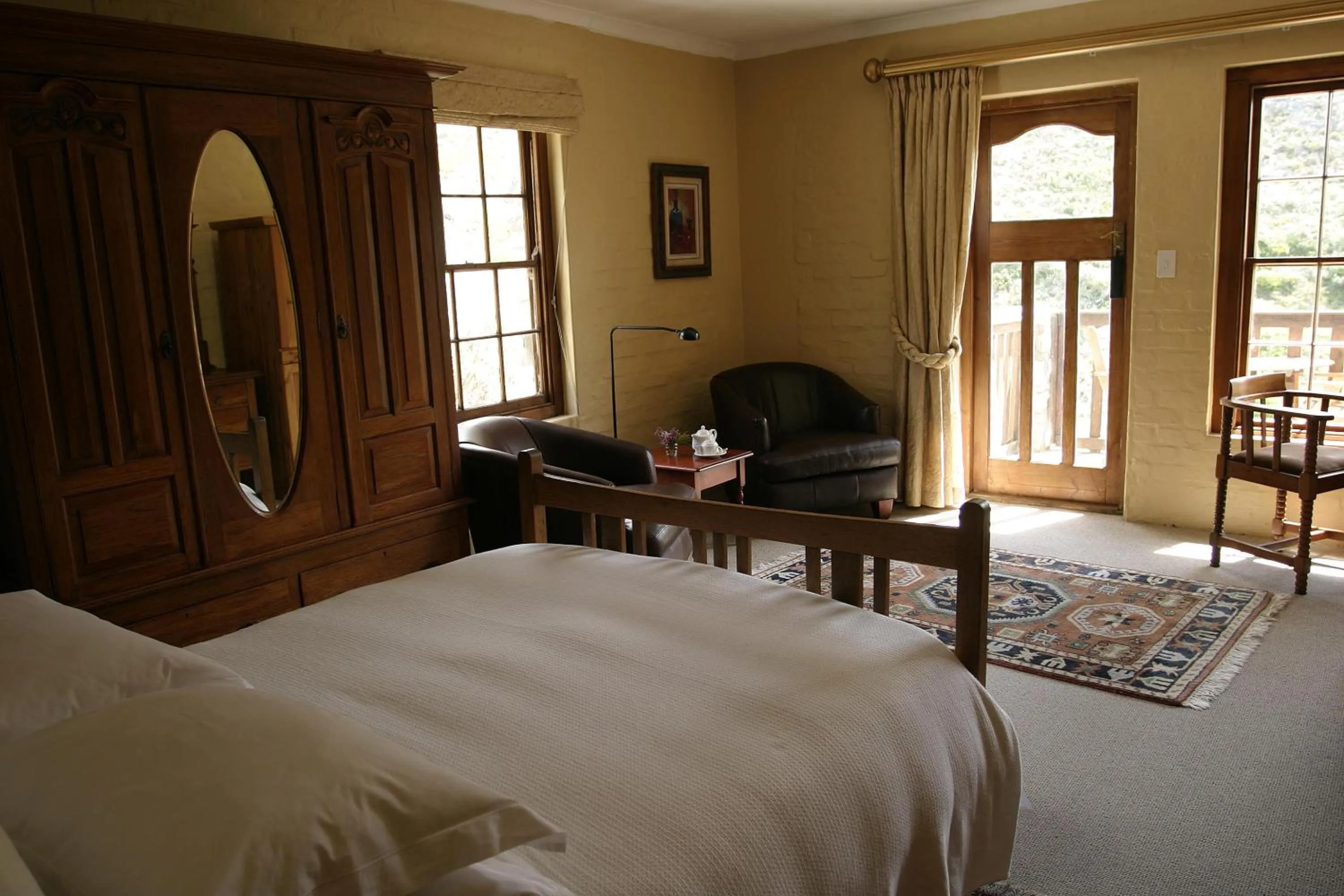 Bedroom, Bed in Agulhas Country Lodge