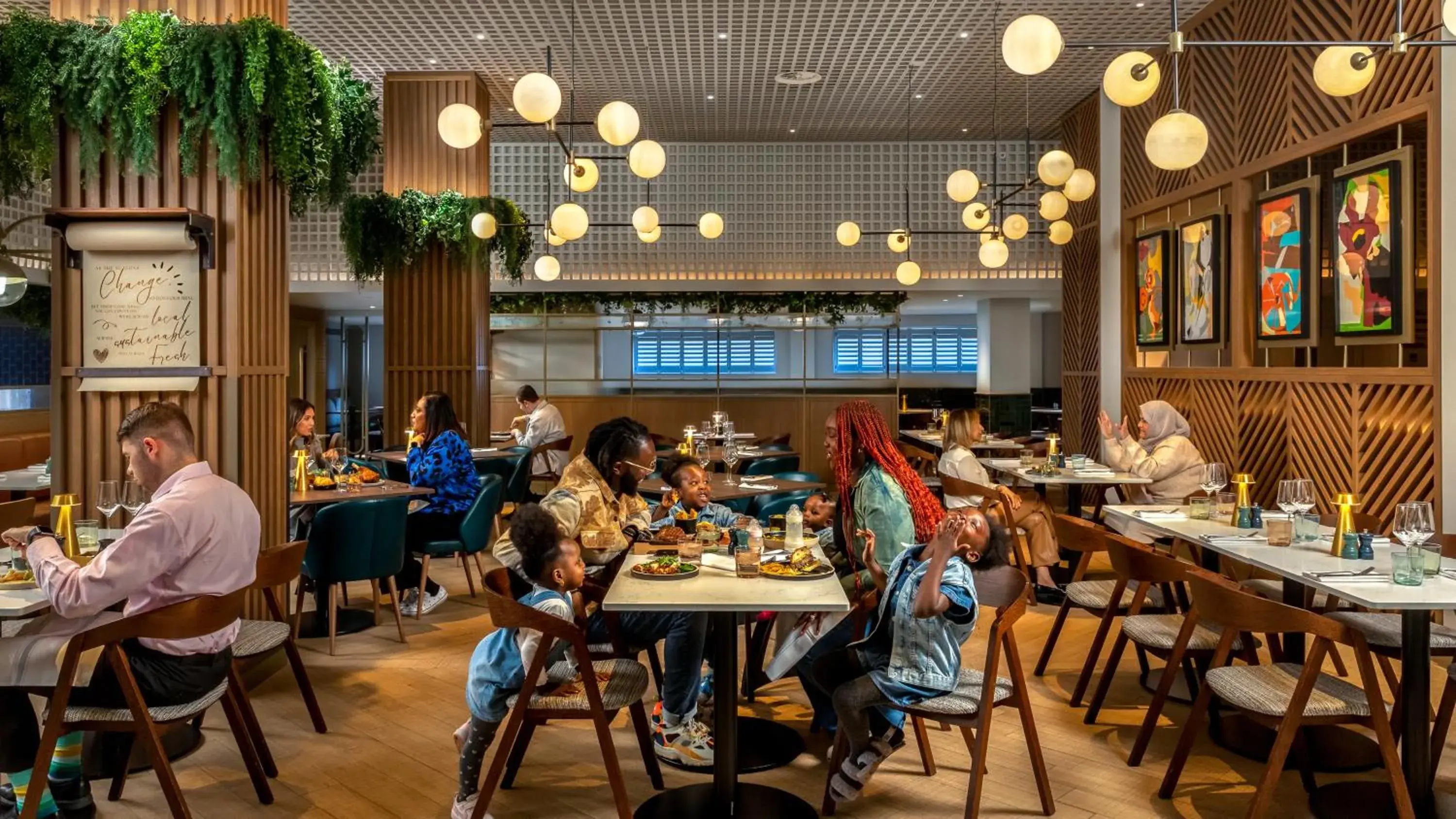 Restaurant/places to eat in Hilton London Metropole Restaurant/places to eat in Hilton London Metropole