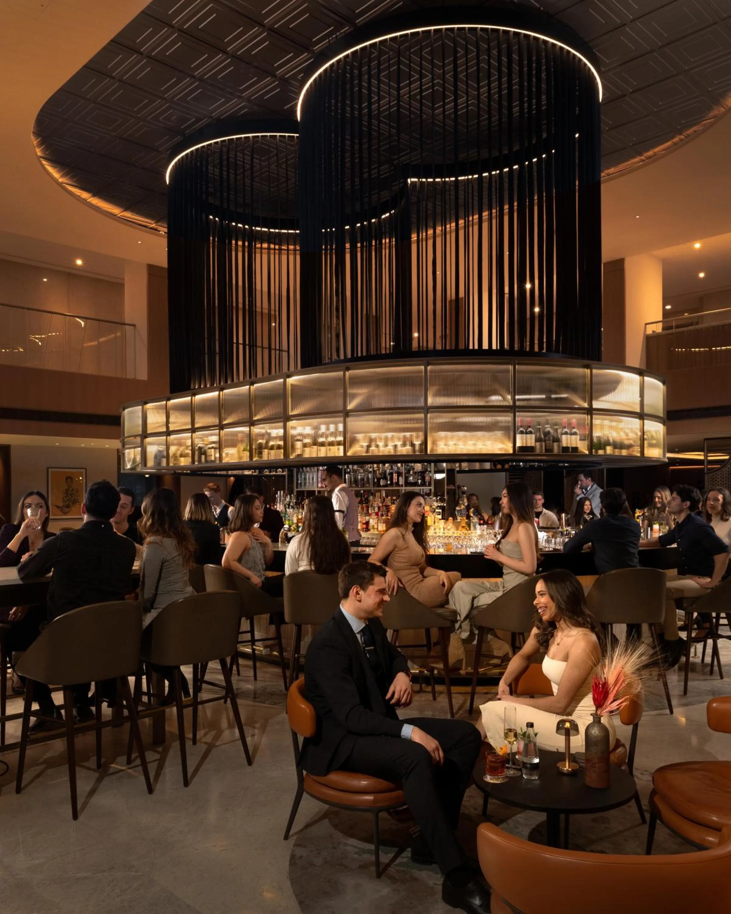 Lounge or bar in Hilton London Metropole